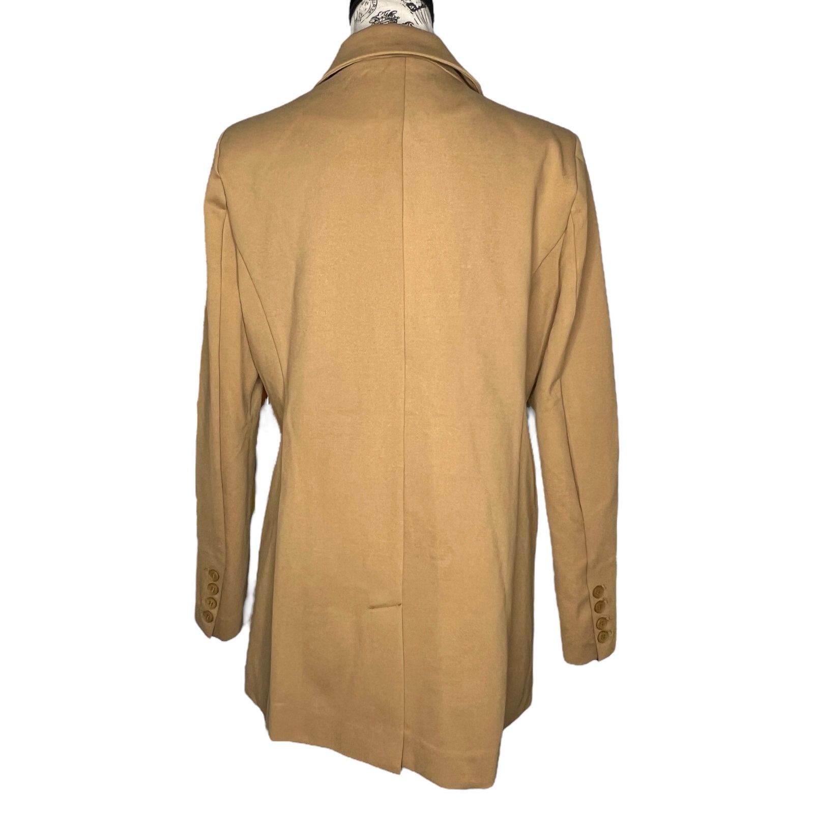 Other Alexis Oversized Button Cuff 2 Pocket Long Sleeve Blazer Size M / US 6-8 / IT 42-44 - 6 Thumbnail