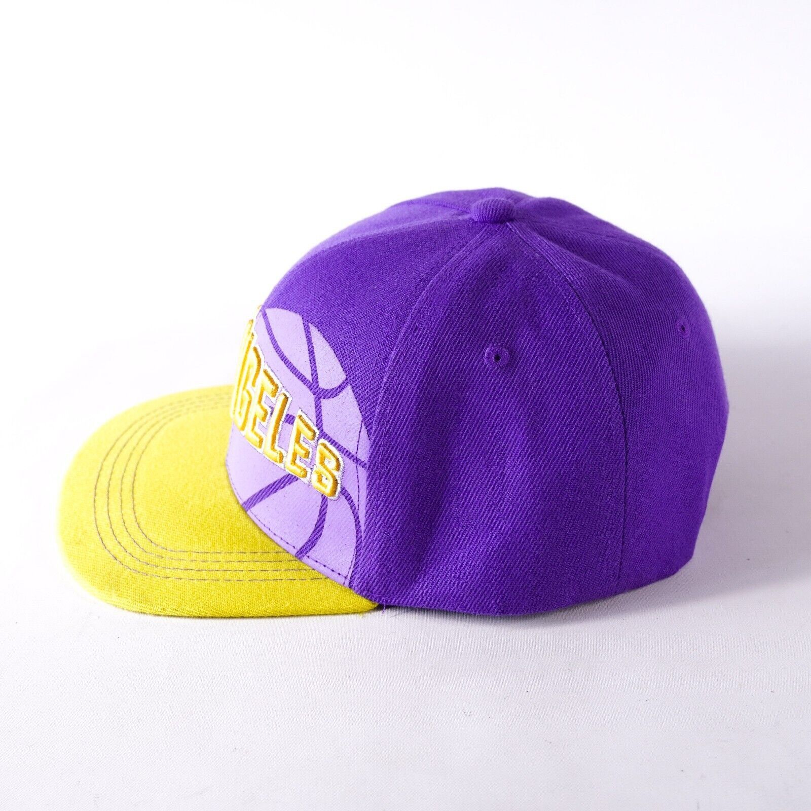 NBA Los Angeles Lakers Basketball Hat Visor Cap Snapback Purple Size ONE SIZE - 2 Thumbnail