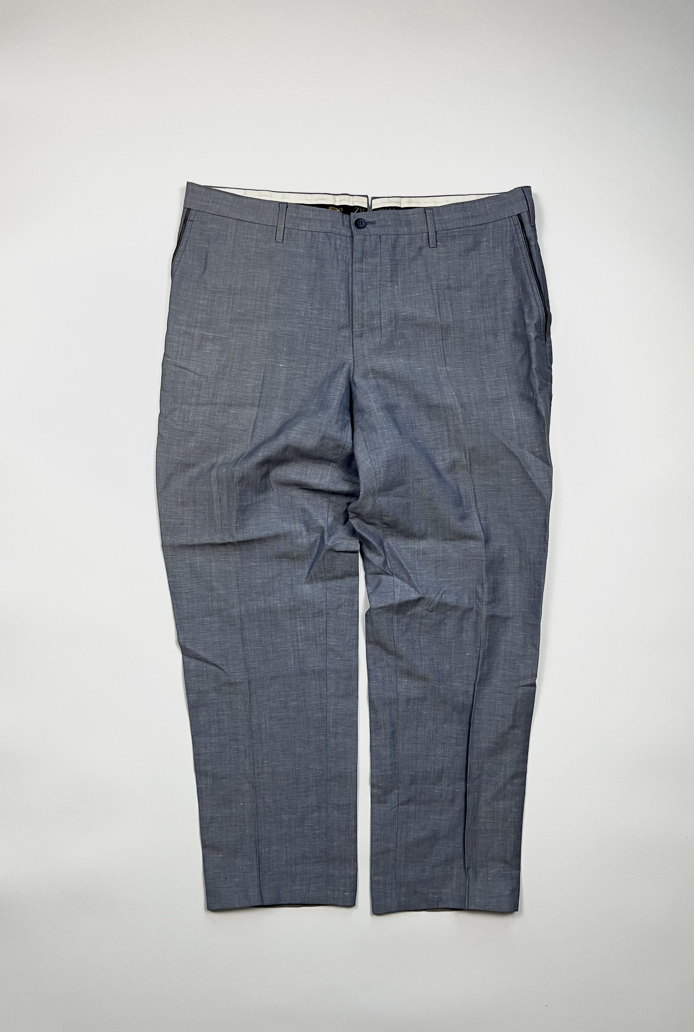 Zilli zilli pants mens size 54 wool mohair classic luxury Size US 38 / EU 54 - 1 Thumbnail
