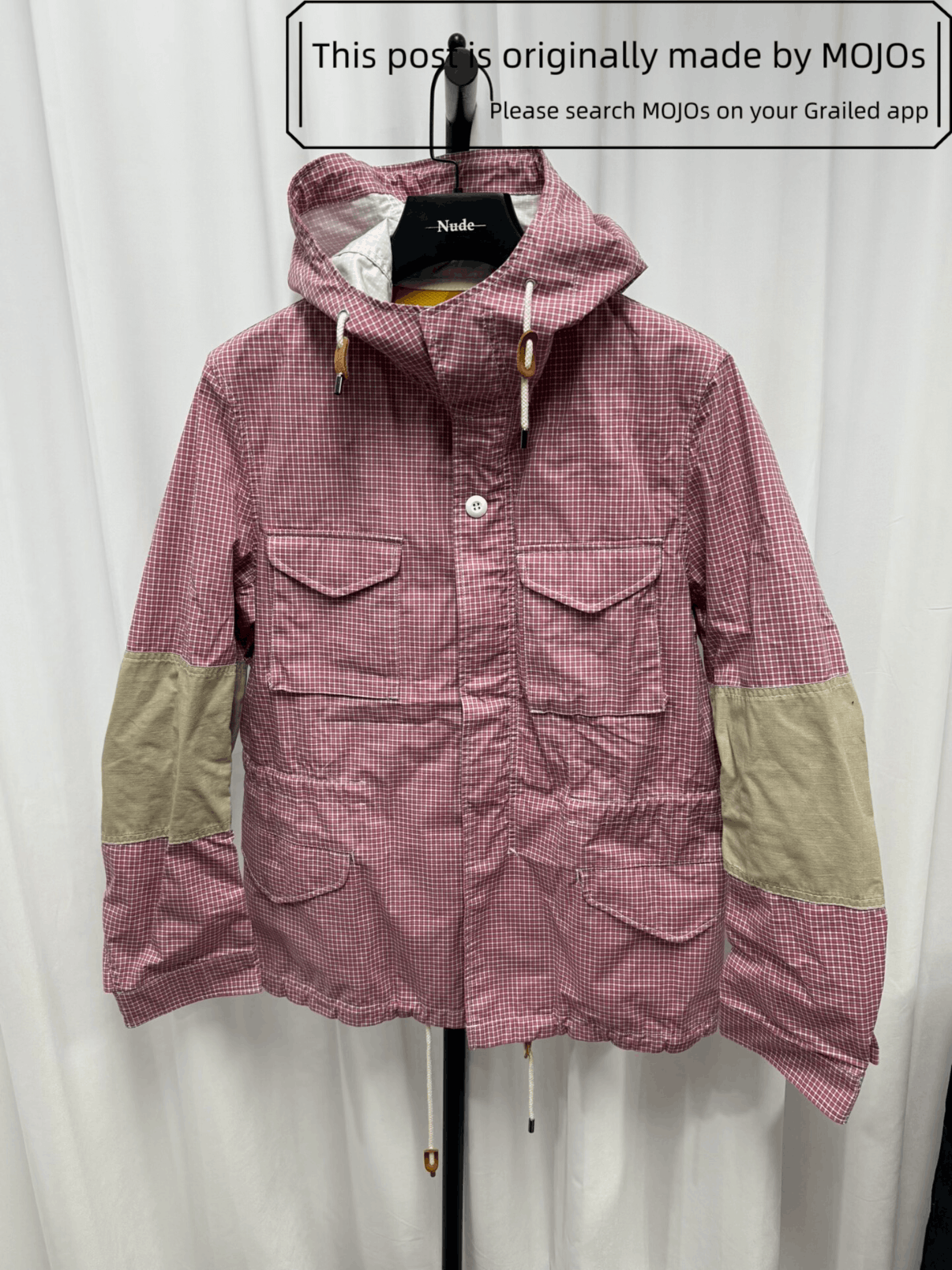Junya Watanabe Junya Watanabe Pink Plaid Mountain Jacket mojos542026 Size US M / EU 48-50 / 2 - 1 Thumbnail