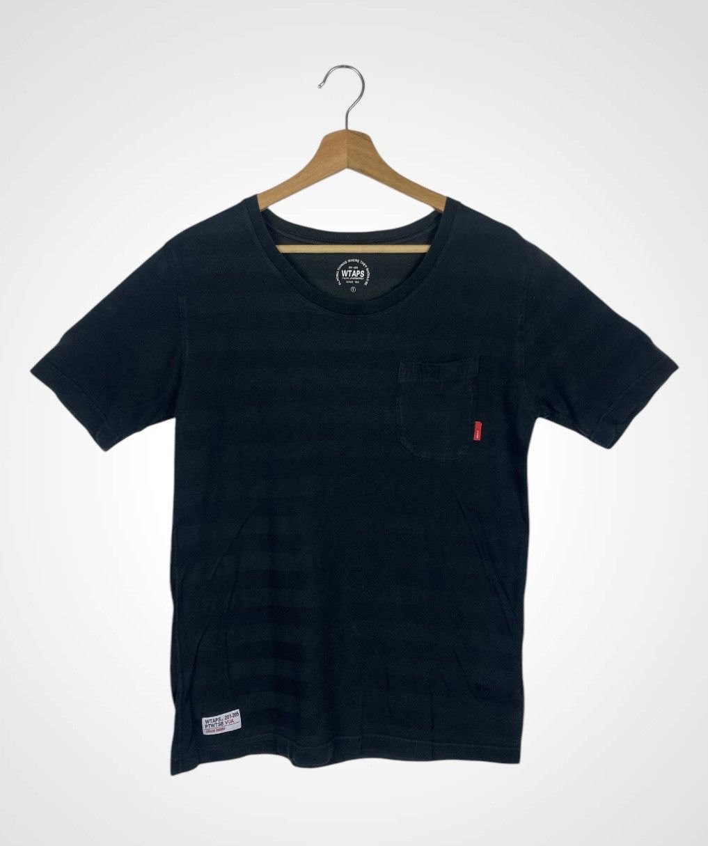 Wtaps Rare Wtaps Japanese Brand Pocket Tee Shirt Size US S / EU 44-46 / 1 - 1 Thumbnail