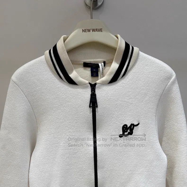 Louis Vuitton Louis Vuitton Off-white wool three-quarter sleeve zippered Size US M / EU 48-50 / 2 - 3 Thumbnail
