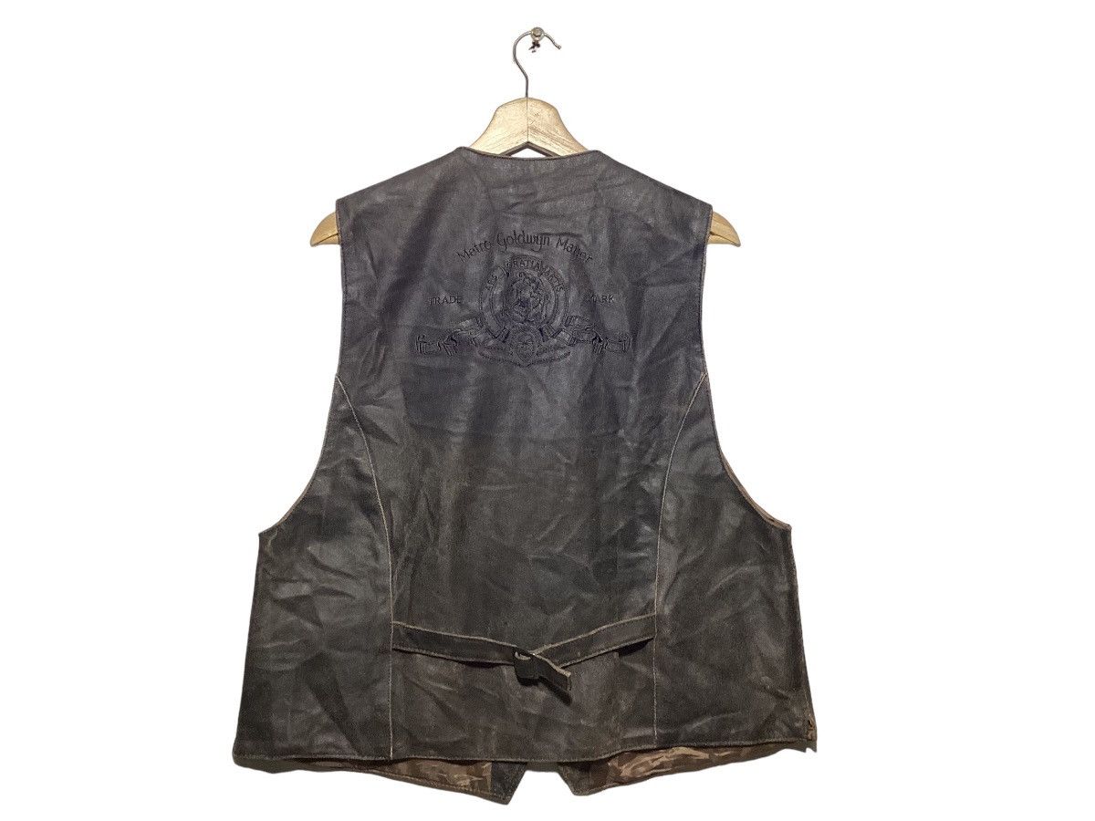Other Metro Goldwyn Mayer By Baggy Belgium Leather Vest Size US M / EU 48-50 / 2 - 4 Thumbnail