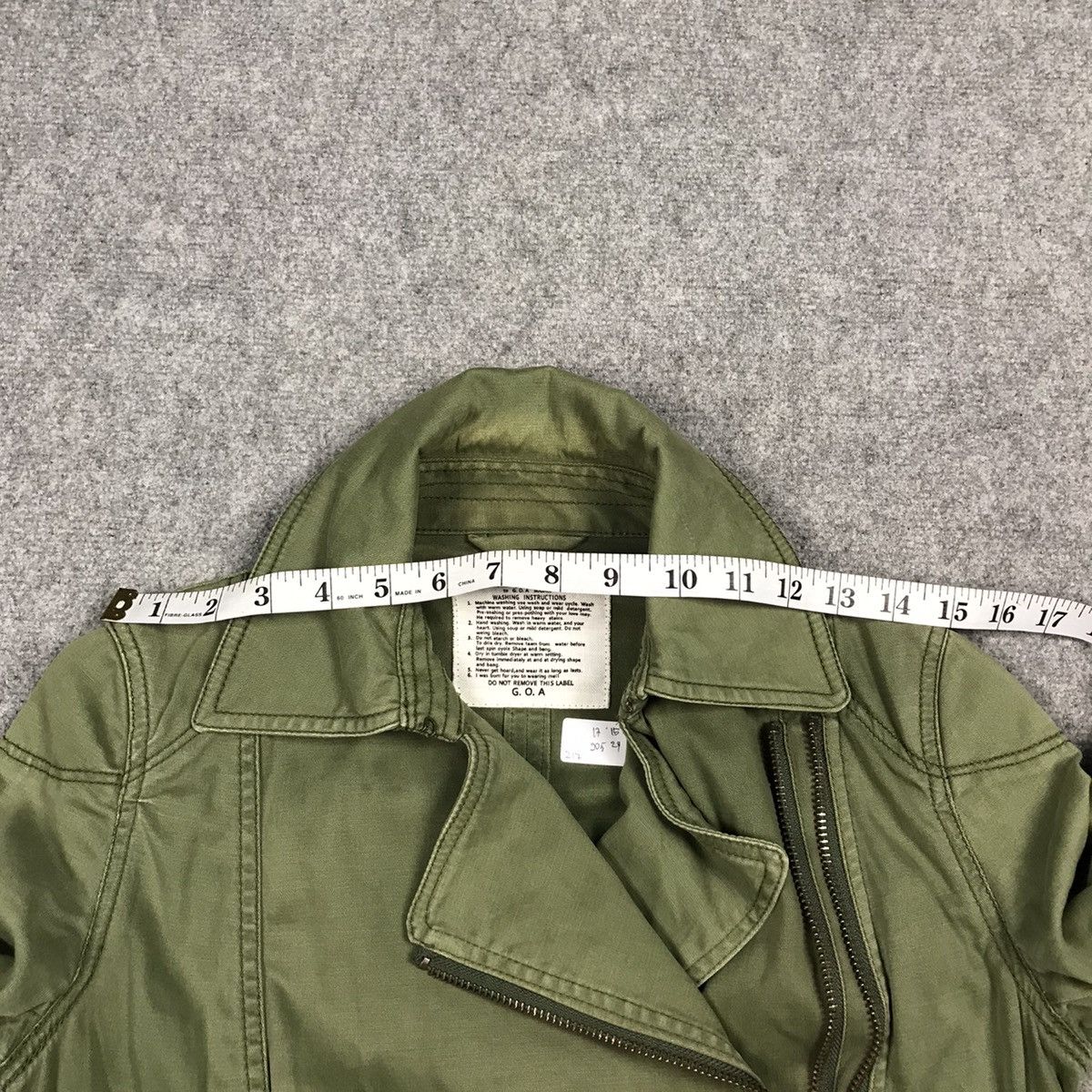 If Six Was Nine × Japanese Brand × Le Grande Bleu (L.G.B.) G.O.A JAPAN GREEN MILITARY CROPPED JACKET Size US XS / EU 42 / 0 - 16 Thumbnail