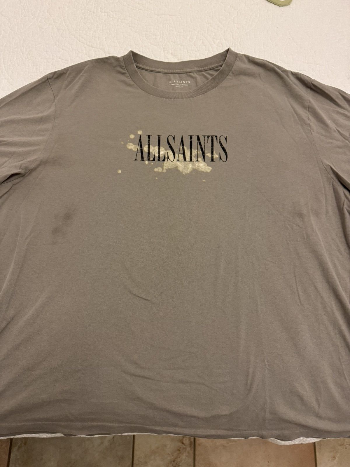 Allsaints All saints bleach tee Size US XL / EU 56 / 4 - 2 Thumbnail