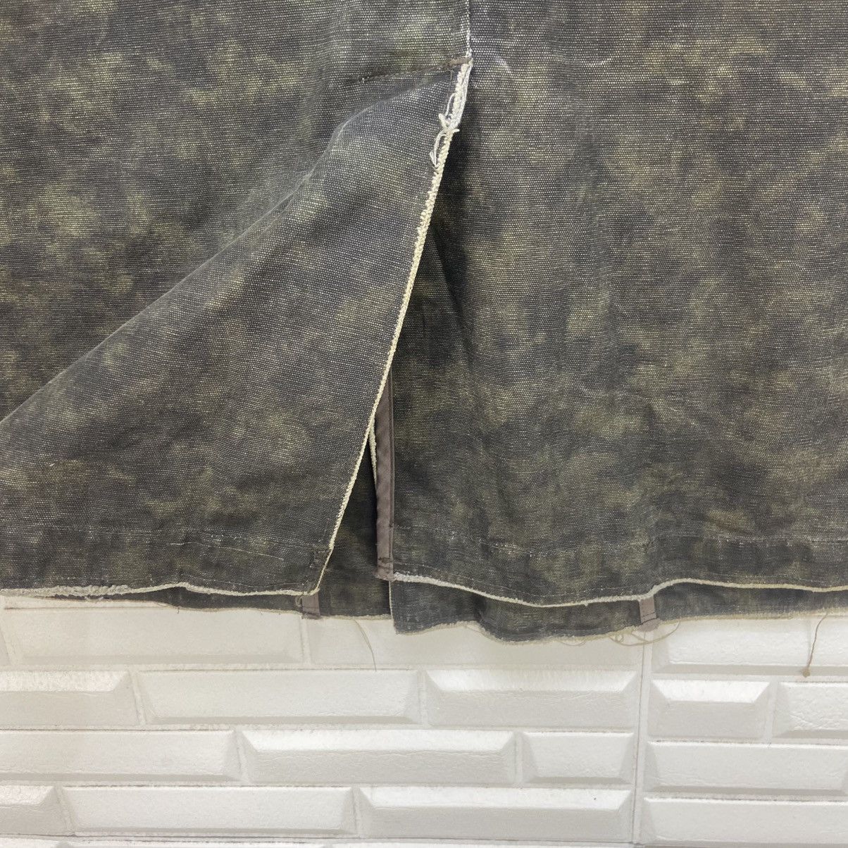 Woolrich Woolen Mills Vtg Woolrich Camouflage Distressed Double Breasted Jacket Size US M / EU 48-50 / 2 - 13 Thumbnail