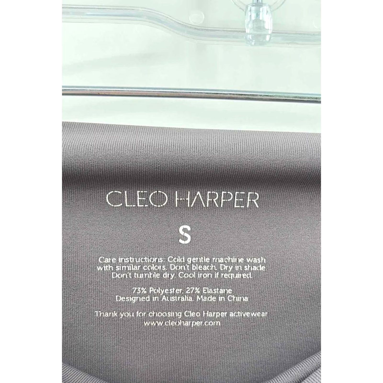Vintage Cleo Harper Grey Size Small Legging Athletic Pants Mens Size 28" / US 6 / IT 42 - 3 Thumbnail