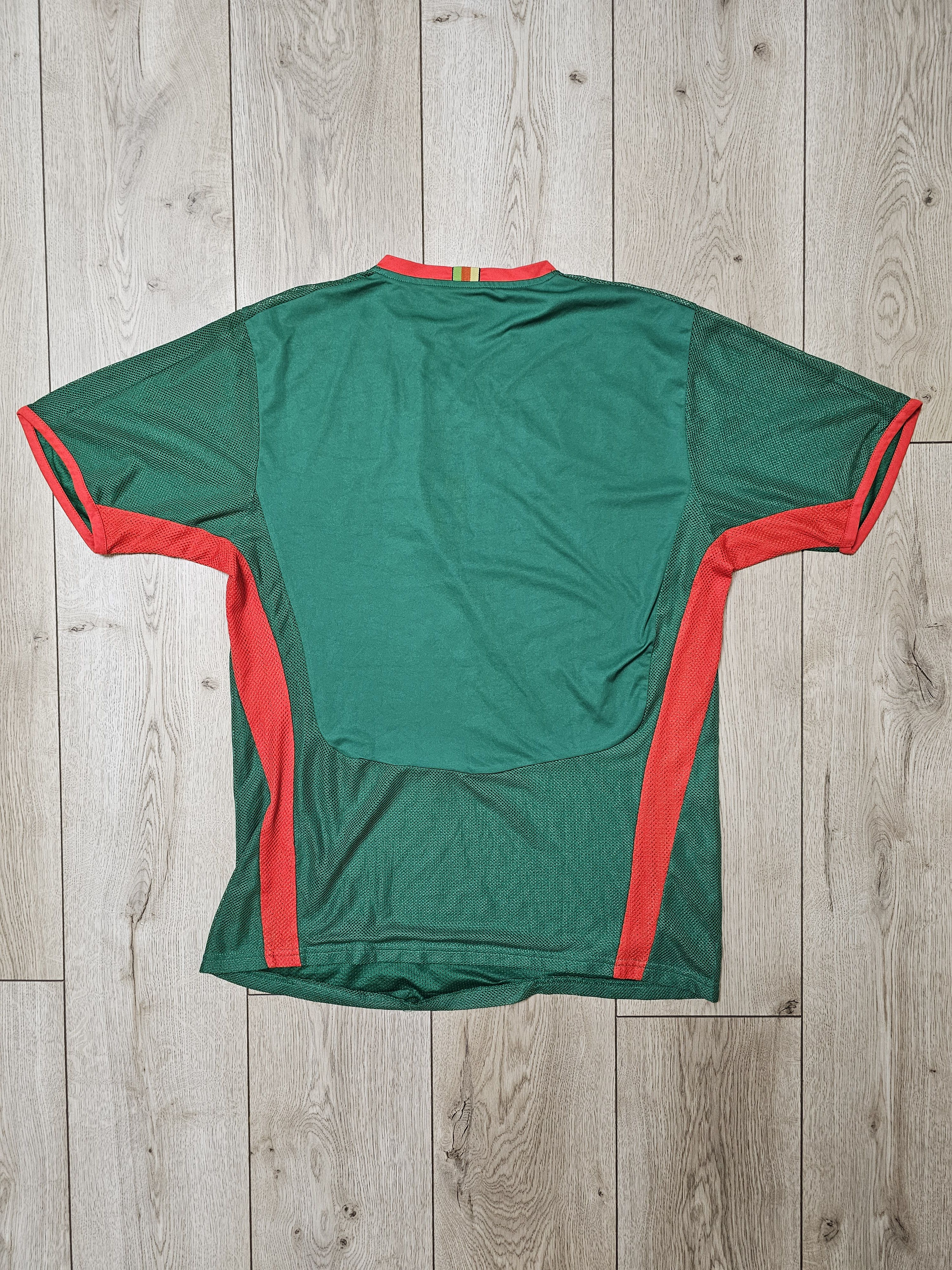 Puma CAMEROON 2008 2010 HOME FOOTBALL SHIRT SOCCER JERSEY Size US L / EU 52-54 / 3 - 2 Thumbnail