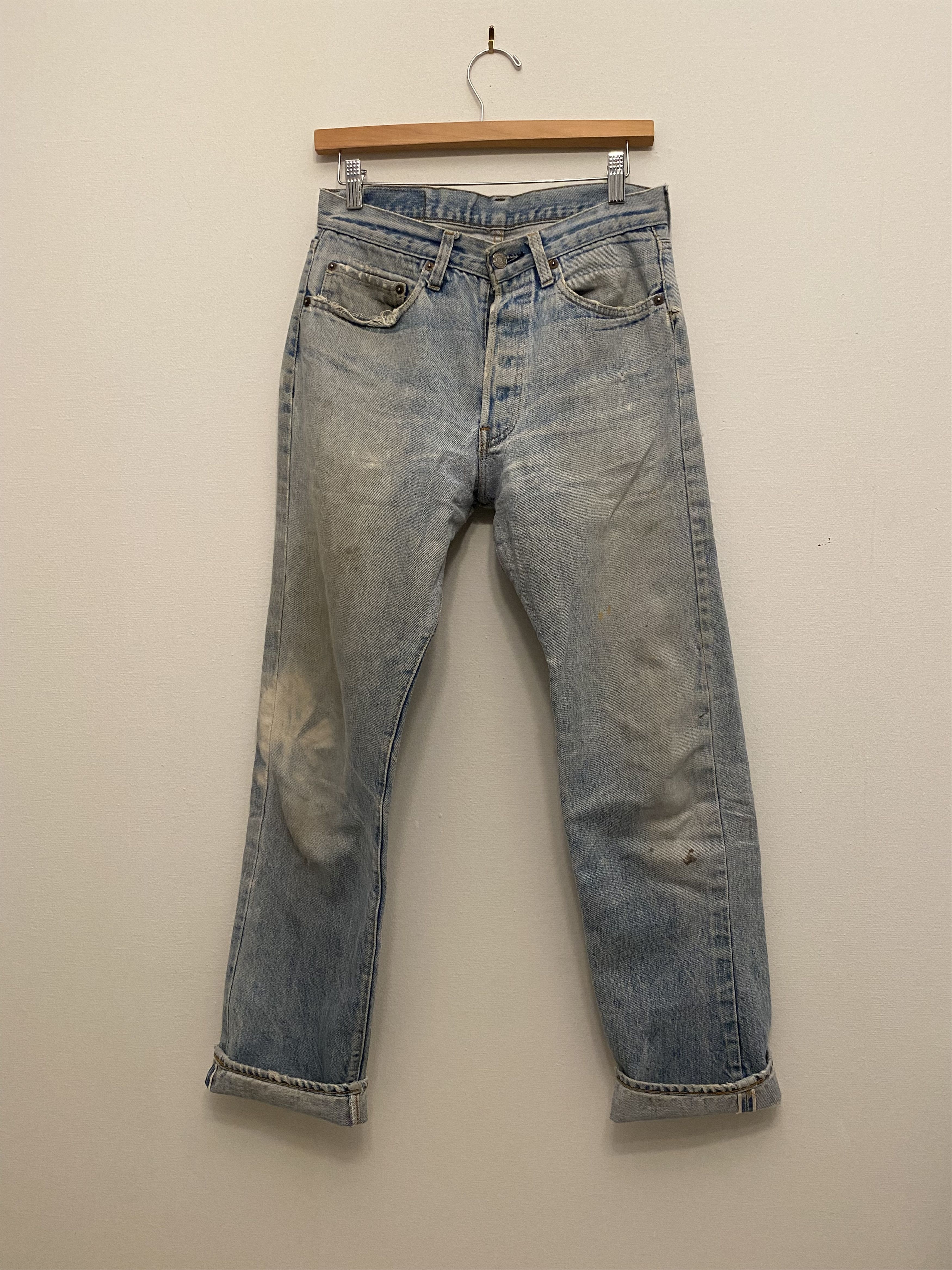 Vintage Levi's 501 Jeans Redline Selvedge Denim 1980s USA