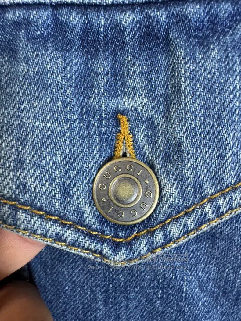 Gucci Gucci Bee denim cotton clothing jacket Size US M / EU 48-50 / 2 - 6 Thumbnail