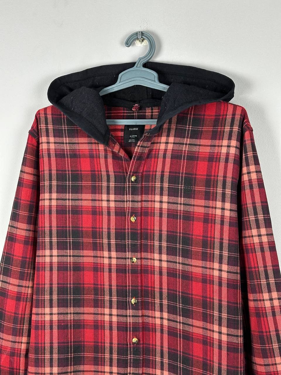 10 Deep Streetwear 10 Deep Hypebeast Hooded Flannel Shirt Size US XL / EU 56 / 4 - 3 Thumbnail