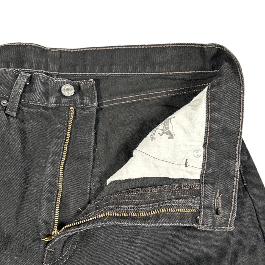 Levi's Levis Jeans Mens 36x32 Black Regular Fit Straight Leg Denim Cotton 505 Levi's Jeans Mens 36x32 Black Regular Fit Straight Leg Denim Cotton 505 Size US 36 / EU 52 - 4 Thumbnail