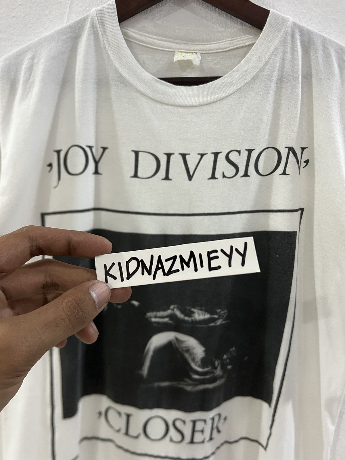 Band Tees Vintage Joy Division Closer Tee Size US L / EU 52-54 / 3 - 11 Thumbnail