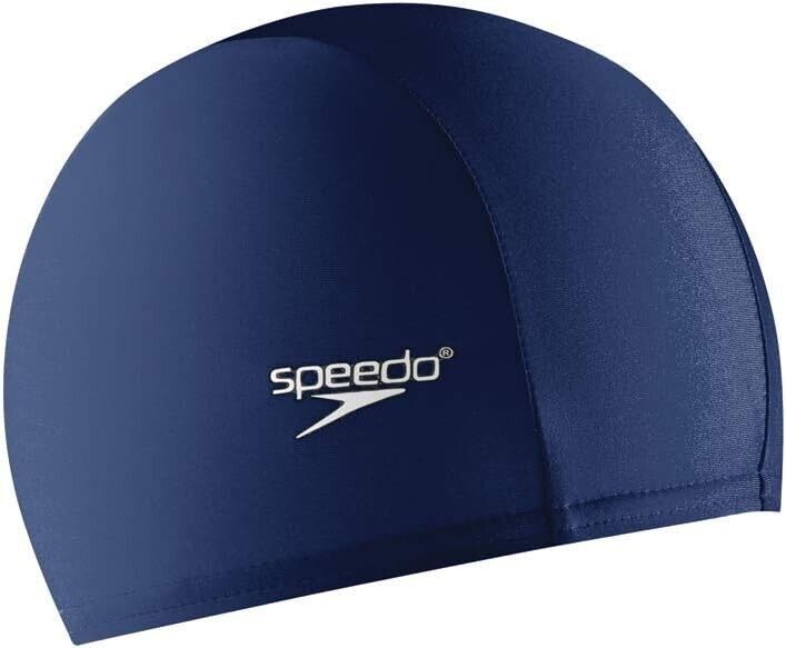 Speedo Speedo Fit Swim Cap Navy Blue O/S Size ONE SIZE - 1 Thumbnail