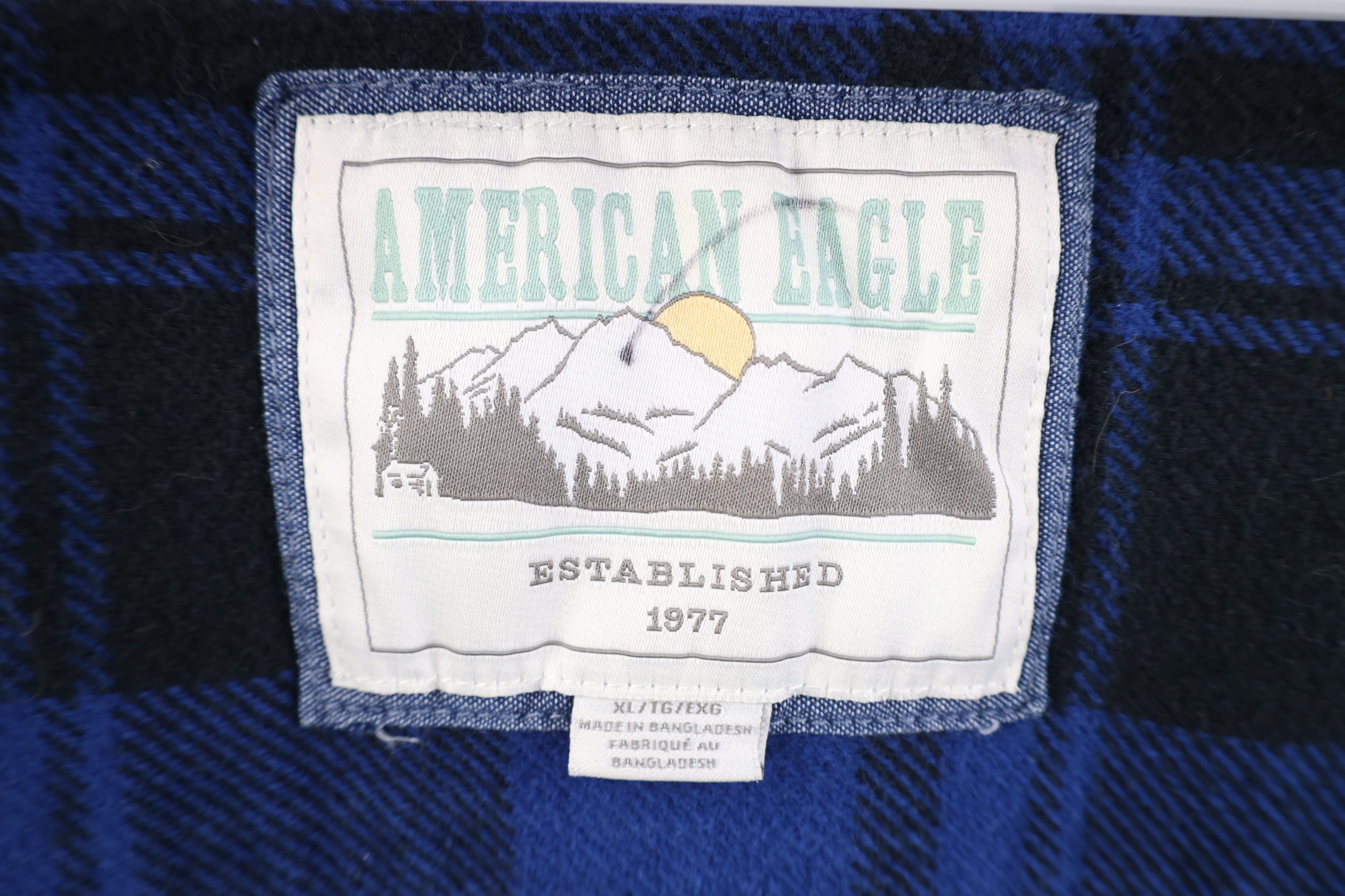 American Eagle Outfitters Vintage Y2K American Eagle Outfitters Hood Shirt Jacket Size US XL / EU 56 / 4 - 7 Thumbnail
