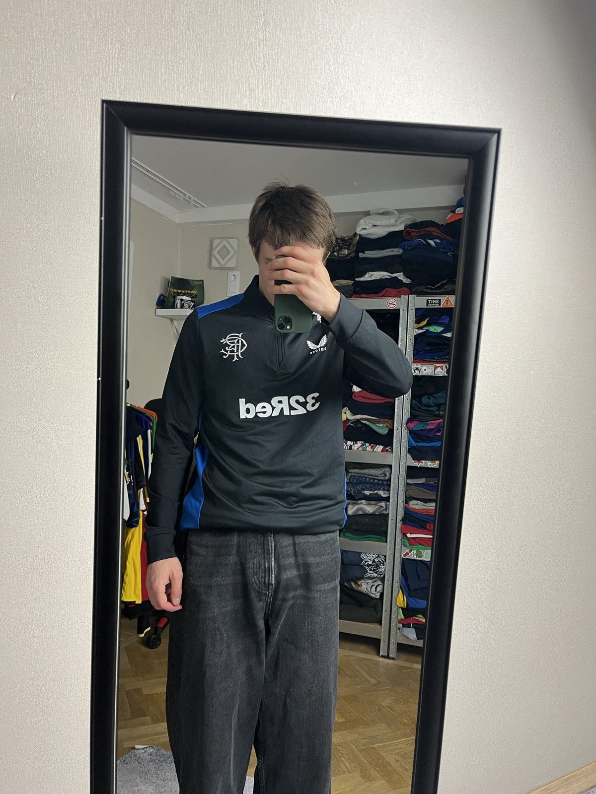 Castore Castore Rangers Glasgow Rangers Training Kit Soccer Jersey Size US M / EU 48-50 / 2 - 2 Thumbnail