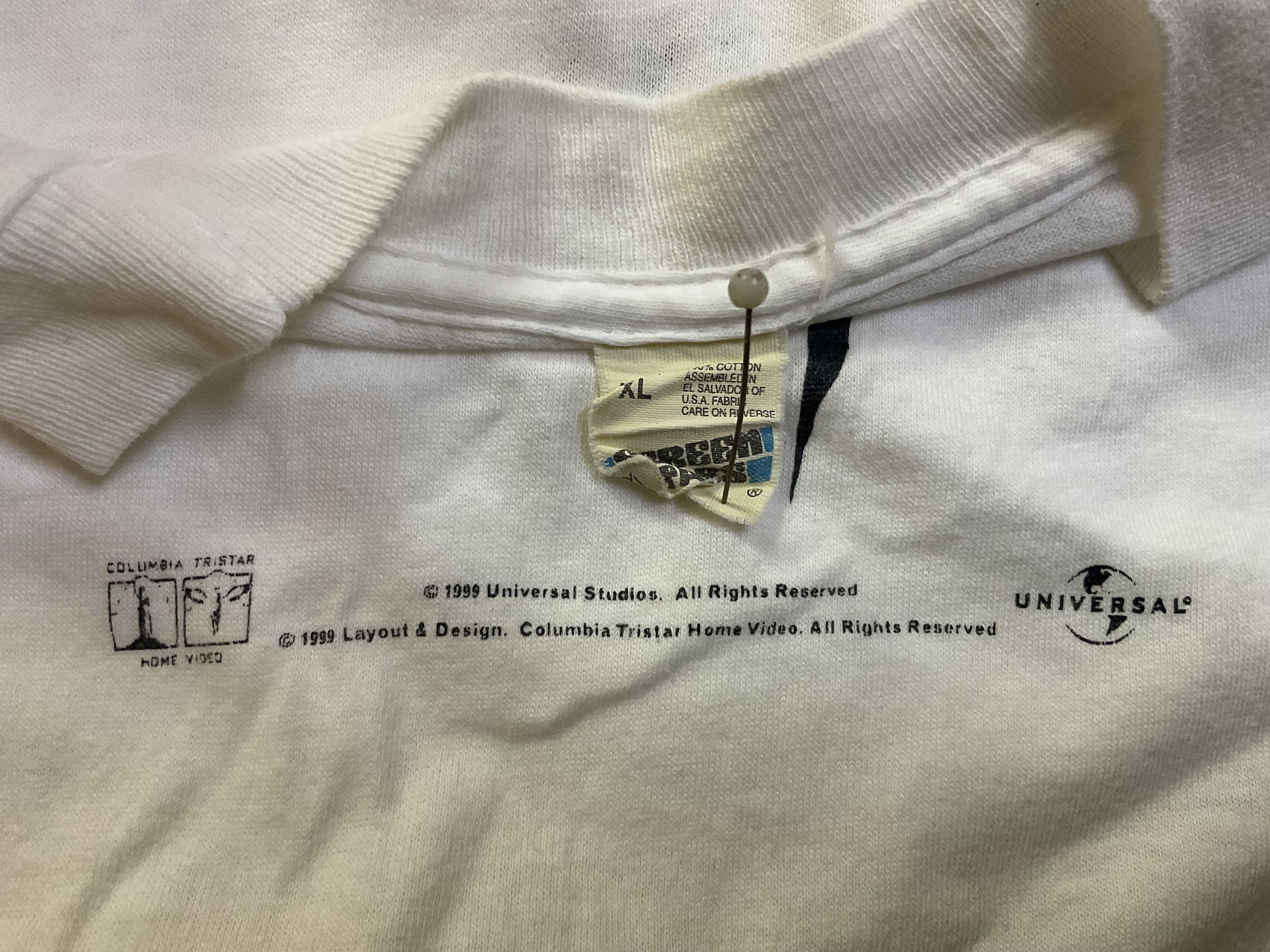 Universal Studios Vintage 1999 Universal Studios The Mummy T-Shirt Soft Size US XL / EU 56 / 4 - 5 Thumbnail