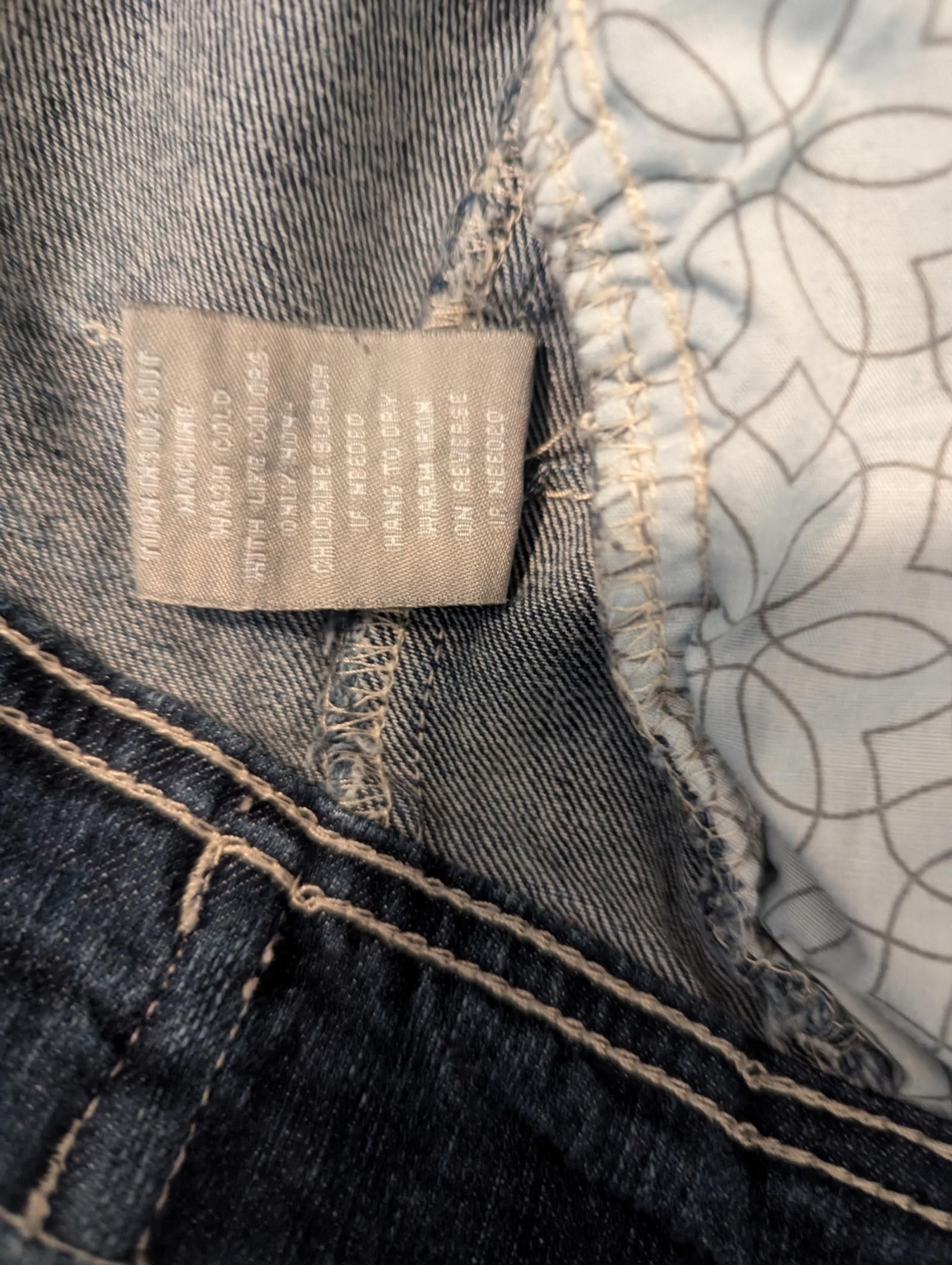 Saint Vanity Vintage Vanity Women's Cropped Denim Jacket - Size XL Size XL / US 12-14 / IT 48-50 - 8 Thumbnail