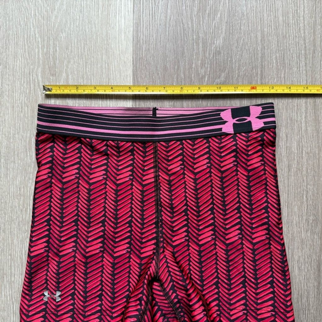 Under Armour Under Armour Pink and Black Athletic Shorts Size 26" / US 2 / IT 38 - 3 Thumbnail