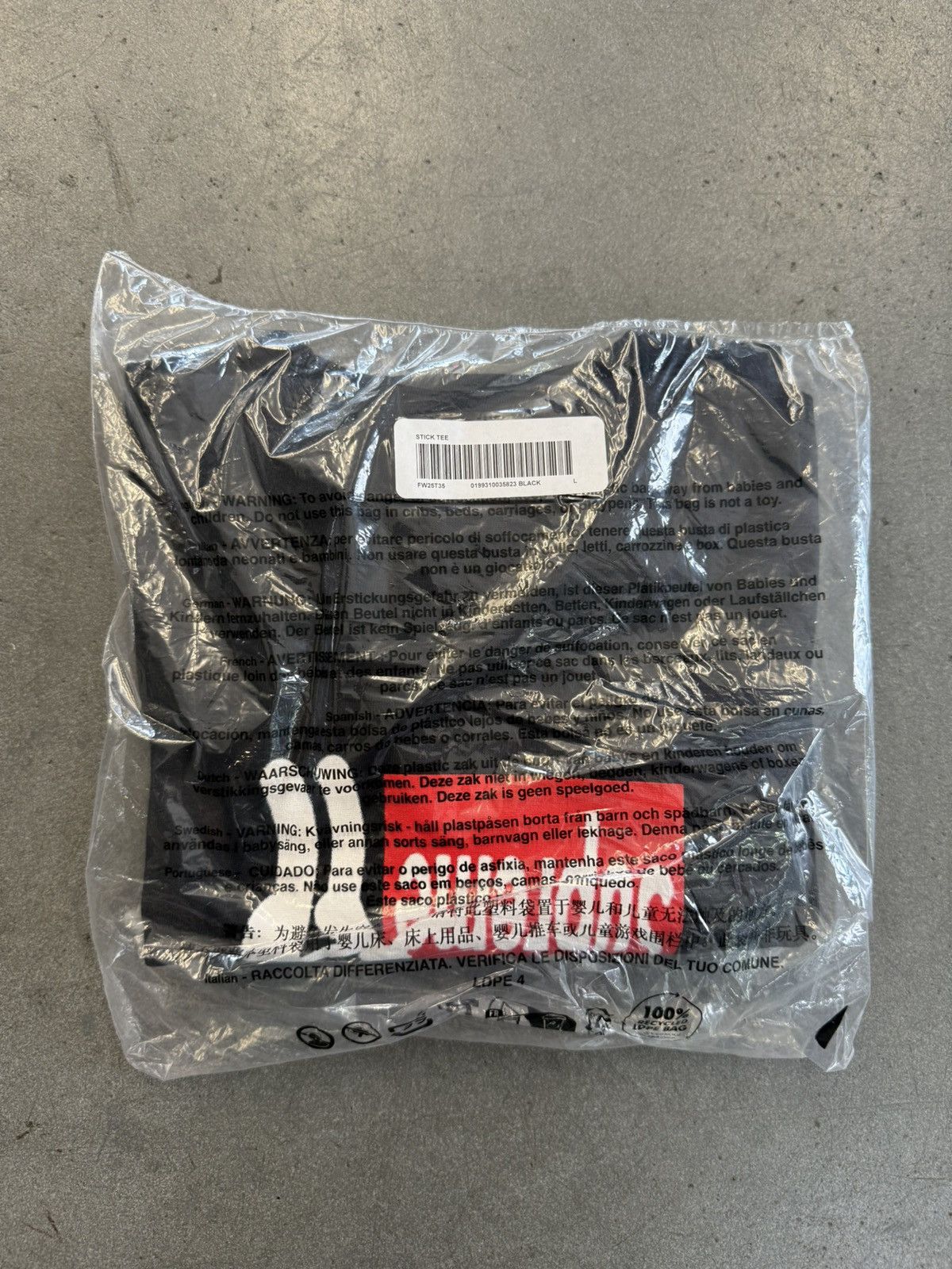 Supreme SS25 Supreme Stick Tee Size US L / EU 52-54 / 3 - 3 Thumbnail