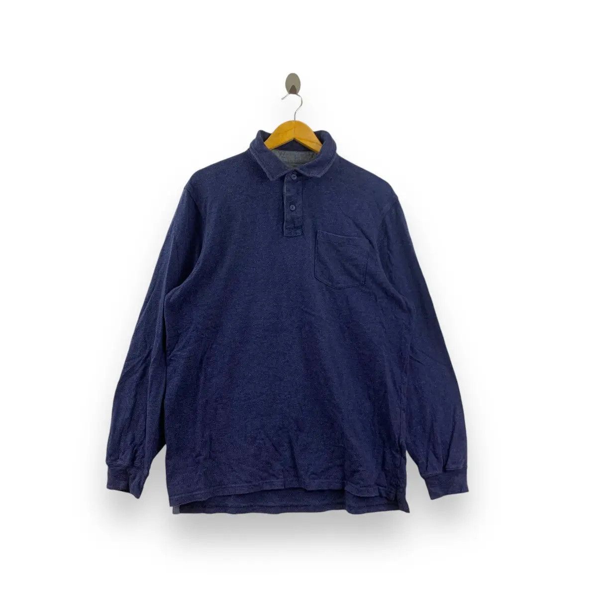 L.L. Bean L.L. BEAN USA Natural Dye Slightly Fit Polo Tee Shirt Top Size US L / EU 52-54 / 3 - 4 Thumbnail