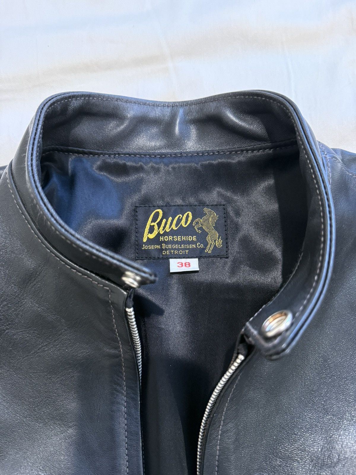 The Real McCoy's real mccoy BUCO J100 leather jacket size 38 Size US M / EU 48-50 / 2 - 3 Thumbnail