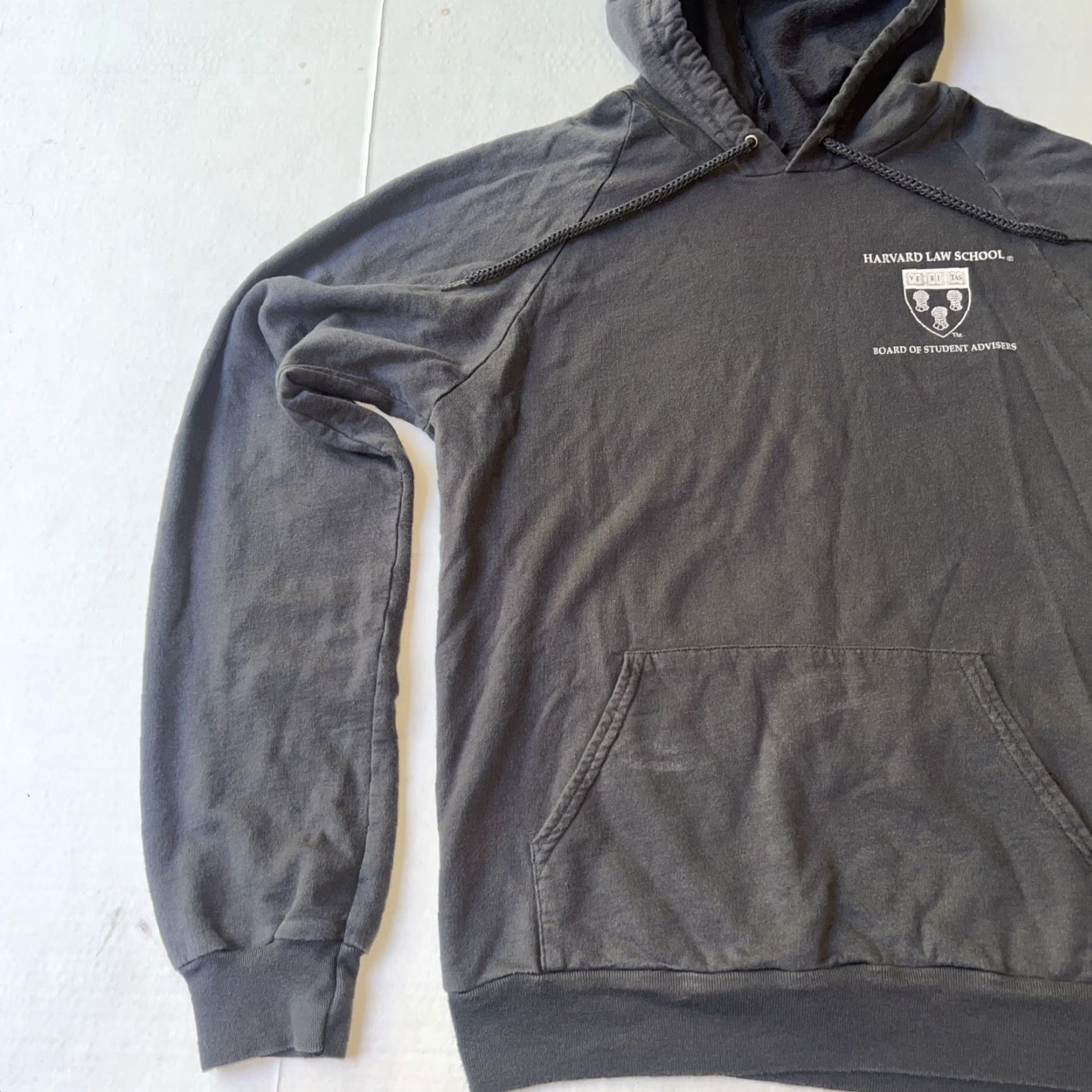 American Apparel VINTAGE Harvard University Law School Board Of Student Advisors Sweatshirt Hoodie Small Size US S / EU 44-46 / 1 - 4 Thumbnail