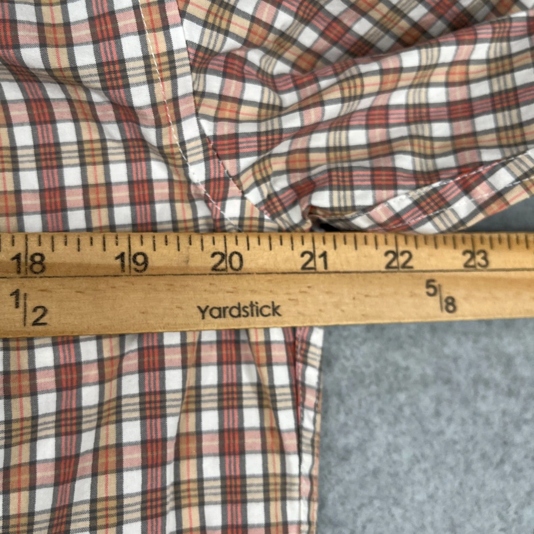 Pendleton Pendleton Shirt Small Orange Plaid Button-Up Long Sleeve Casual Mens Size US S / EU 44-46 / 1 - 6 Thumbnail