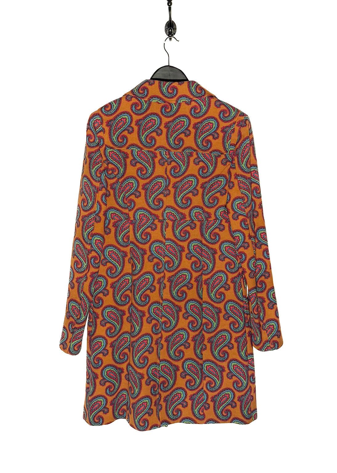 Miu Miu Miu Miu Brown Paisley Print Open Coat Size M / US 6-8 / IT 42-44 - 5 Thumbnail