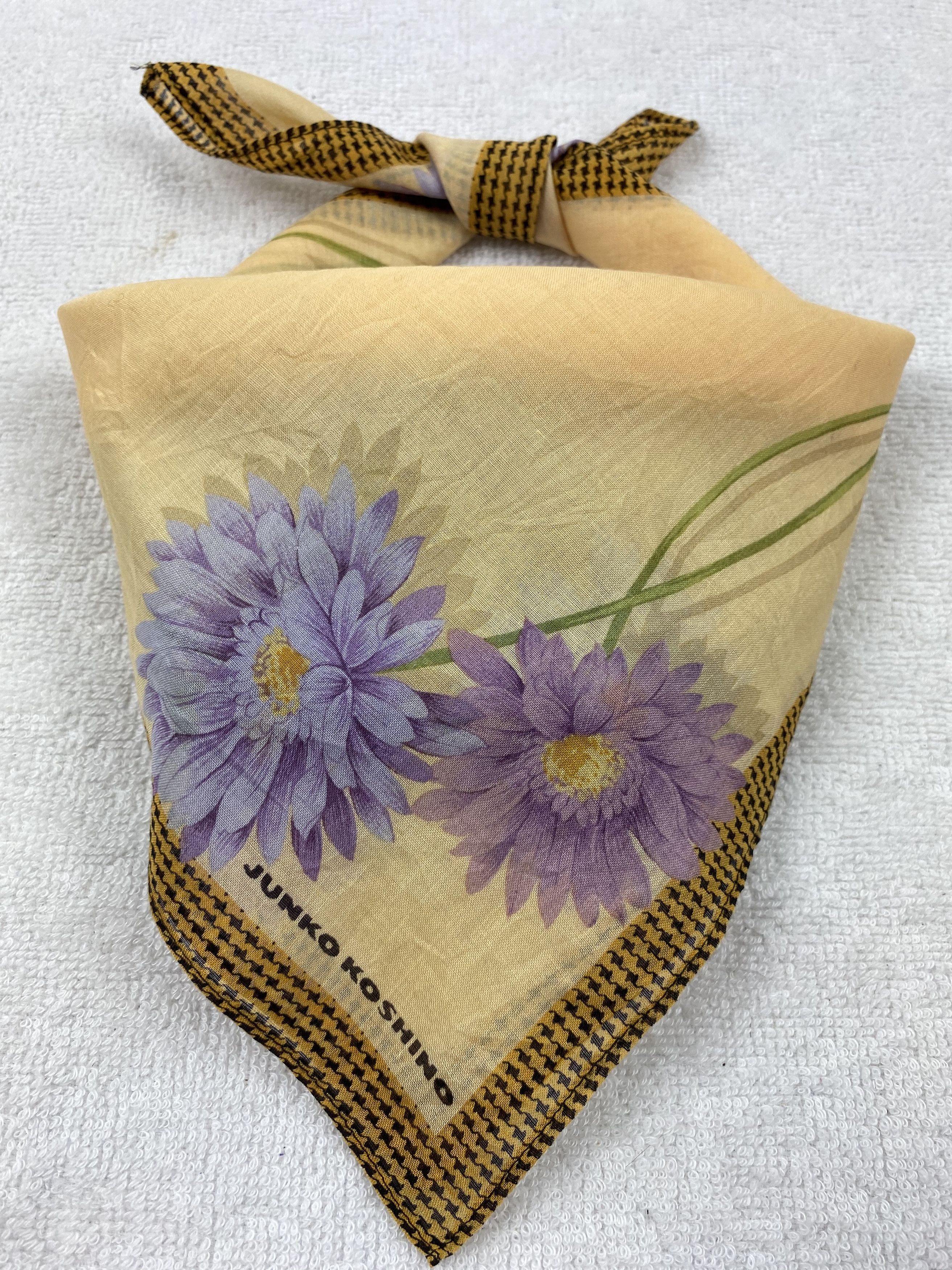 Japanese Brand × Mr. Junko × Vintage Junko Koshino Handkerchief / Bandana / Neckerchief Size ONE SIZE - 1 Thumbnail