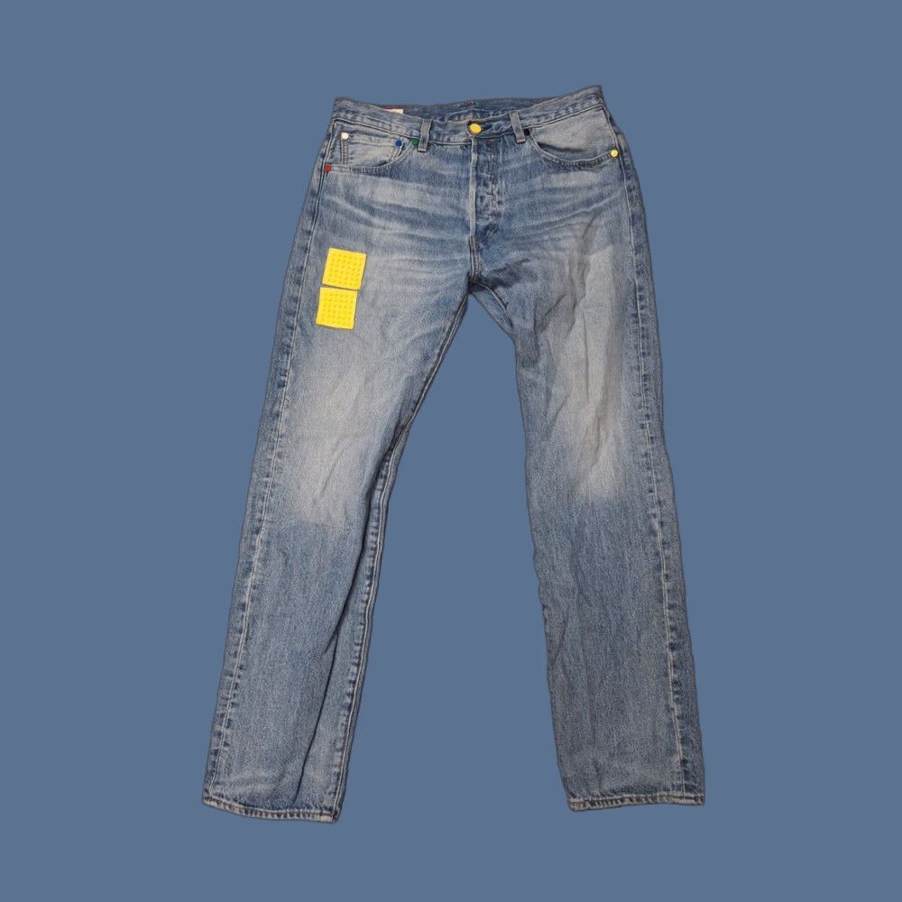 Levi's Levi's 501 Jeans Men Straight 32x32 Blue Regular Denim Button Retro 93 '93 501 Series Size US 32 / EU 48 - 1 Thumbnail
