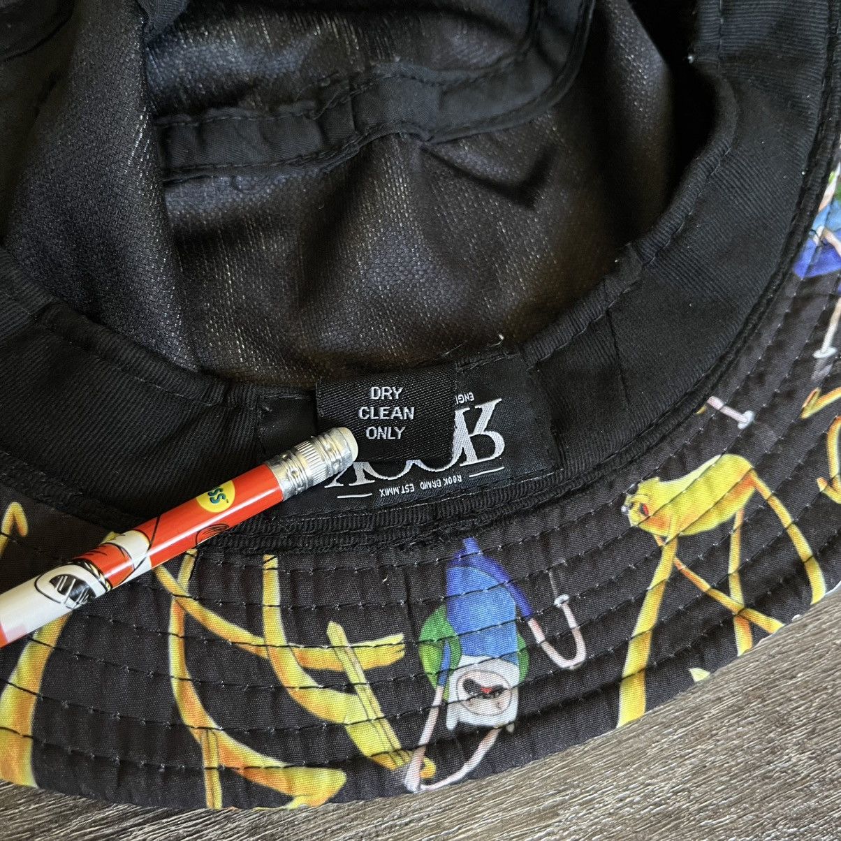 Cartoon Network × Rook × Vintage Vintage Rook Adventure Time Limited Edition Bucket Hat Rare Size ONE SIZE - 7 Thumbnail