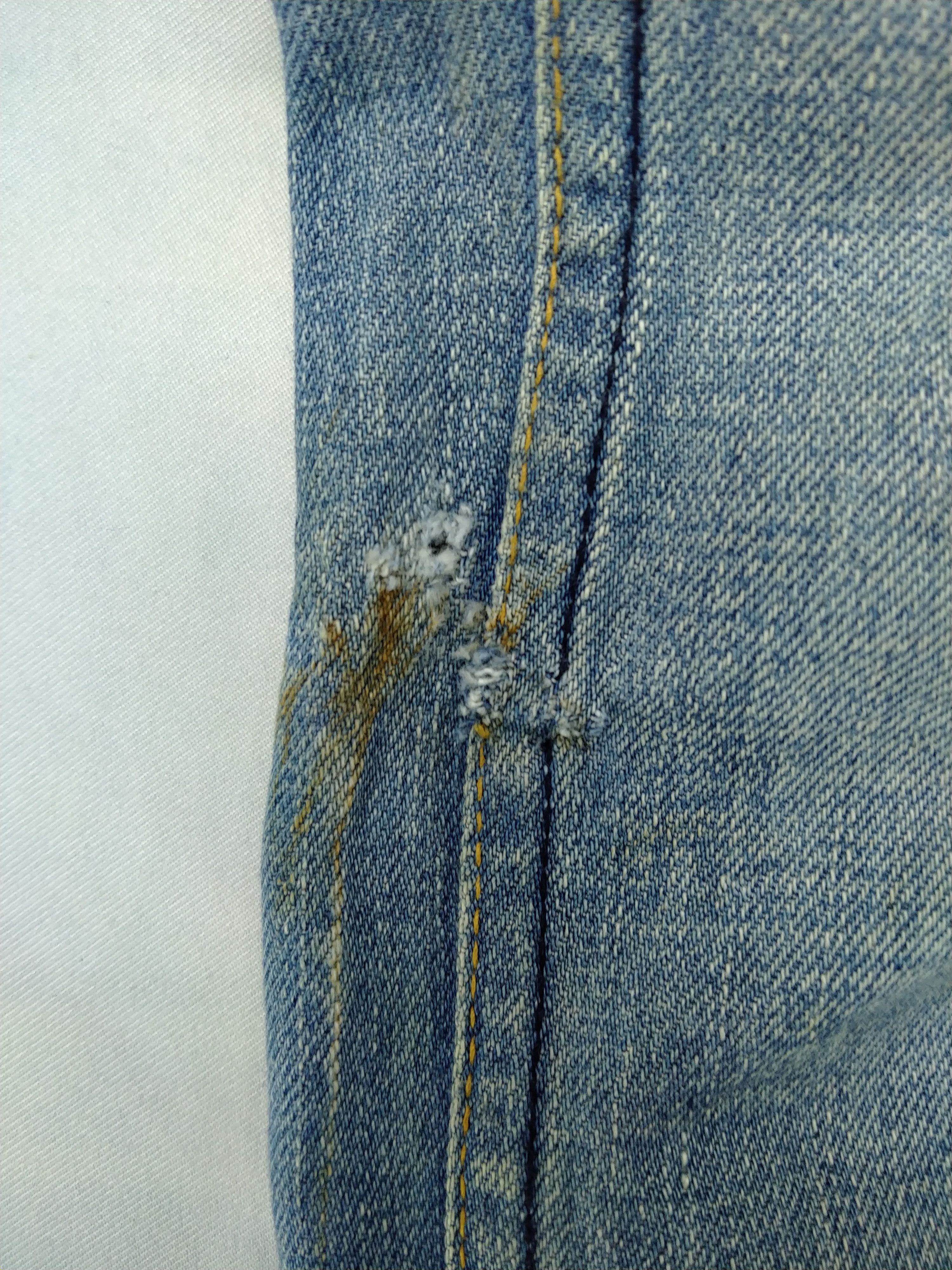 Levi's Light Wash Vintage Levi's Big E Orange Tab Denim -JN765 Size US 31 - 14 Thumbnail