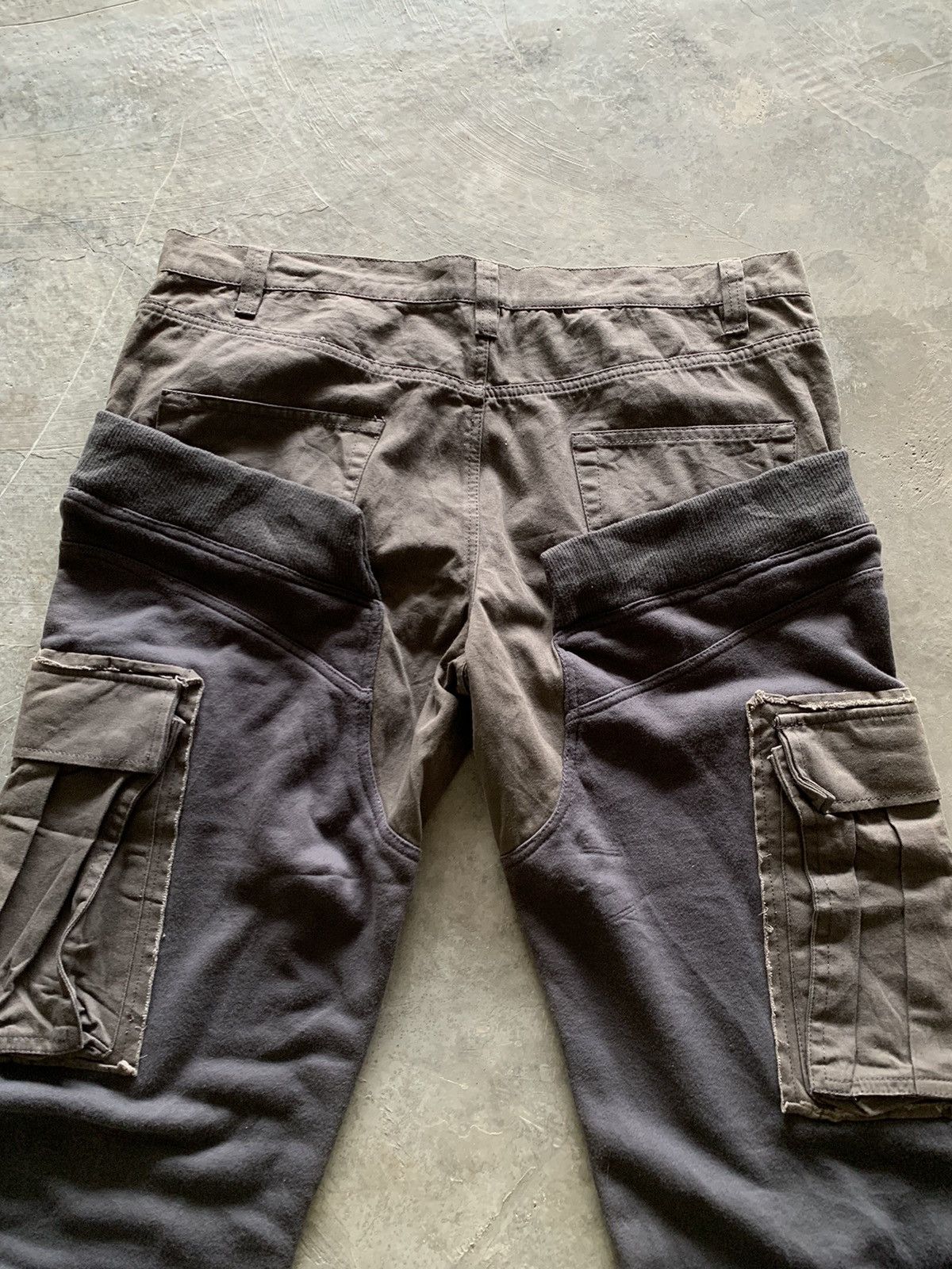 20471120 × Hysteric Glamour × Le Grande Bleu (L.G.B.) vintage hybrid cargo sweatpant punk army style Size US 37 - 13 Thumbnail