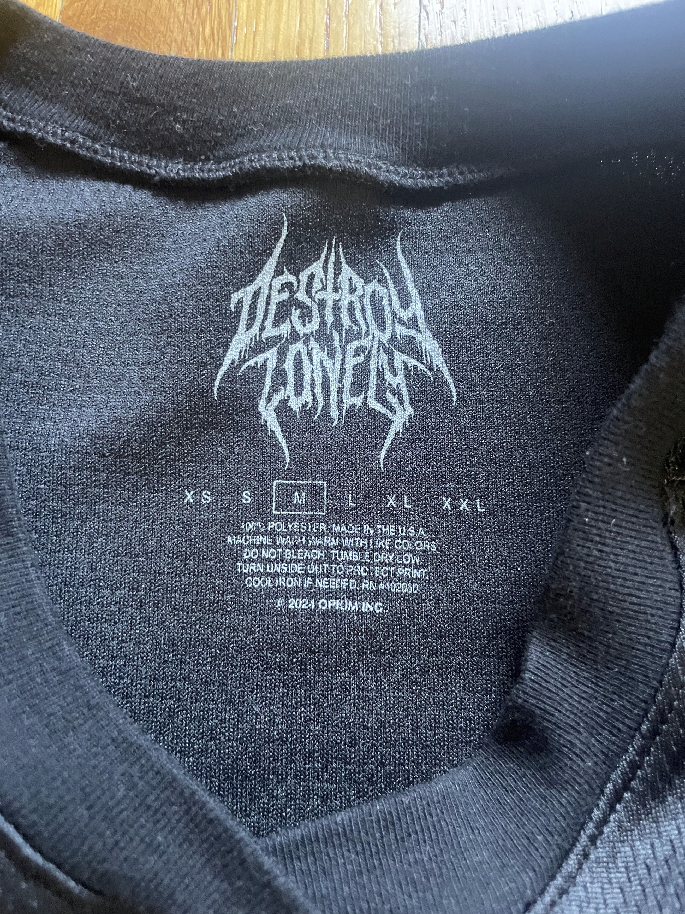 Destroy Lonely Destory Lonely Forever Tour Jersey Size US M / EU 48-50 / 2 - 3 Thumbnail