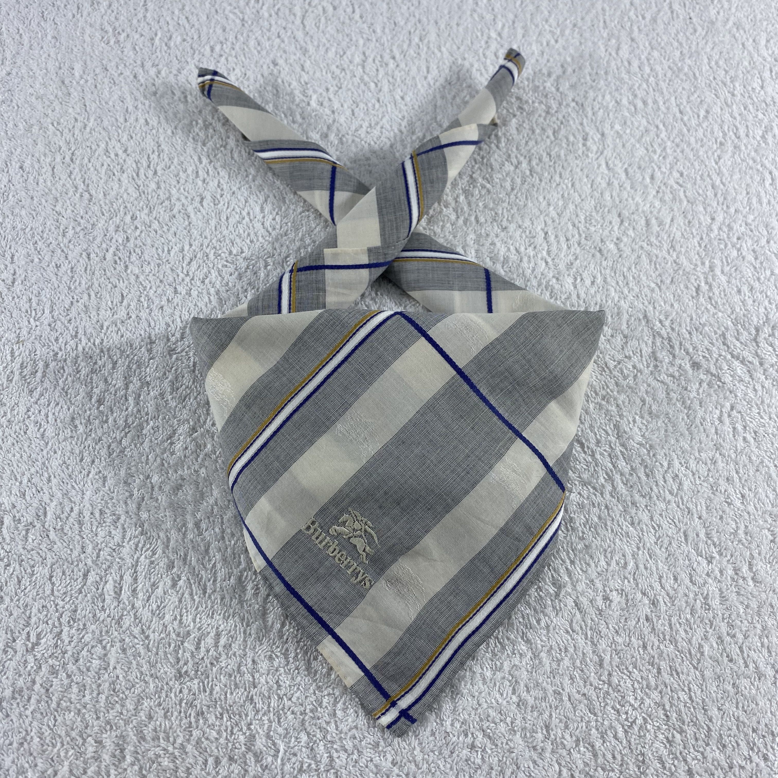 Burberry × Vintage Burberry Bandana/ Handkerchief / Neckerchief Size ONE SIZE - 1 Thumbnail