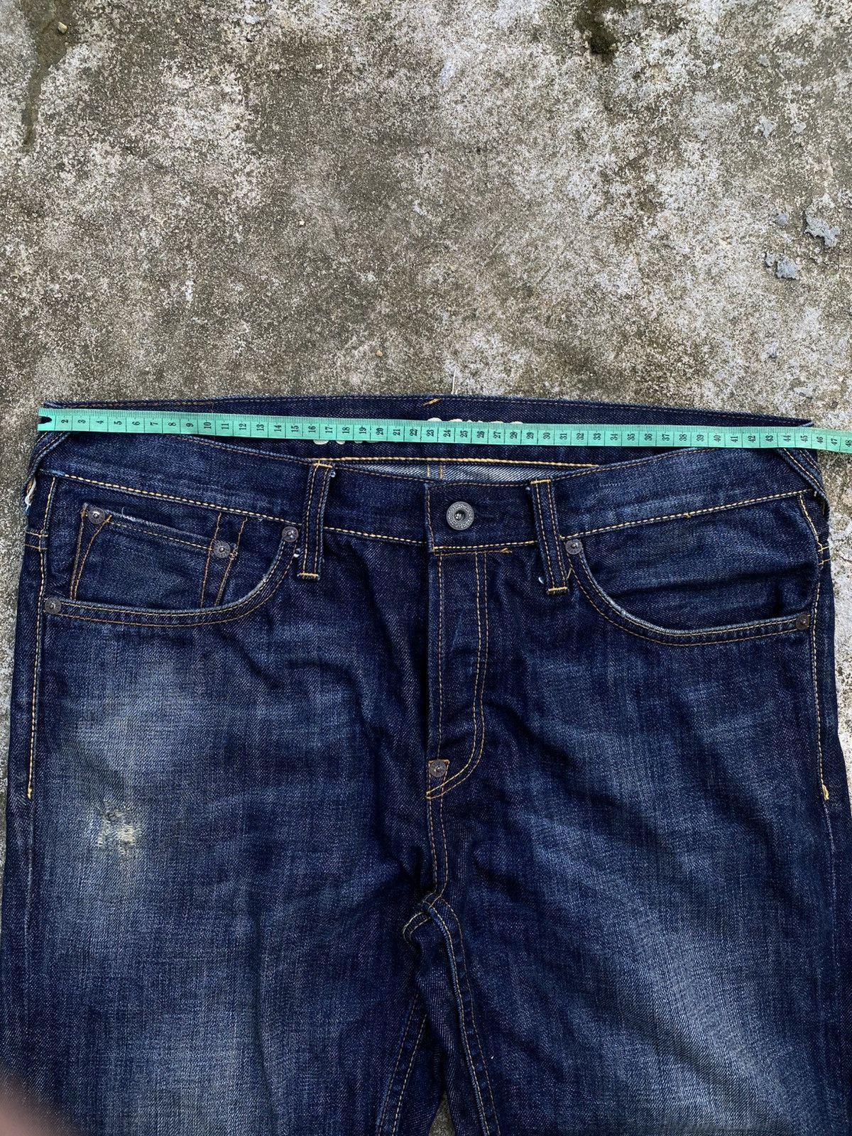 Evisu × Japanese Brand × Vintage EVISU GENES JEANS Size US 34 / EU 50 - 15 Thumbnail