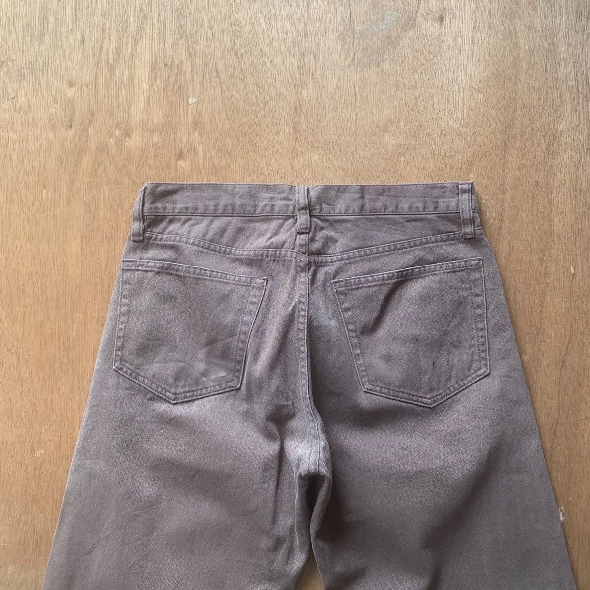 Vintage FADED ‼️ JAPANESE VINTAGE UNIQLO BLANK 5-POCKET PANTS Size US 28 / EU 44 - 11 Thumbnail