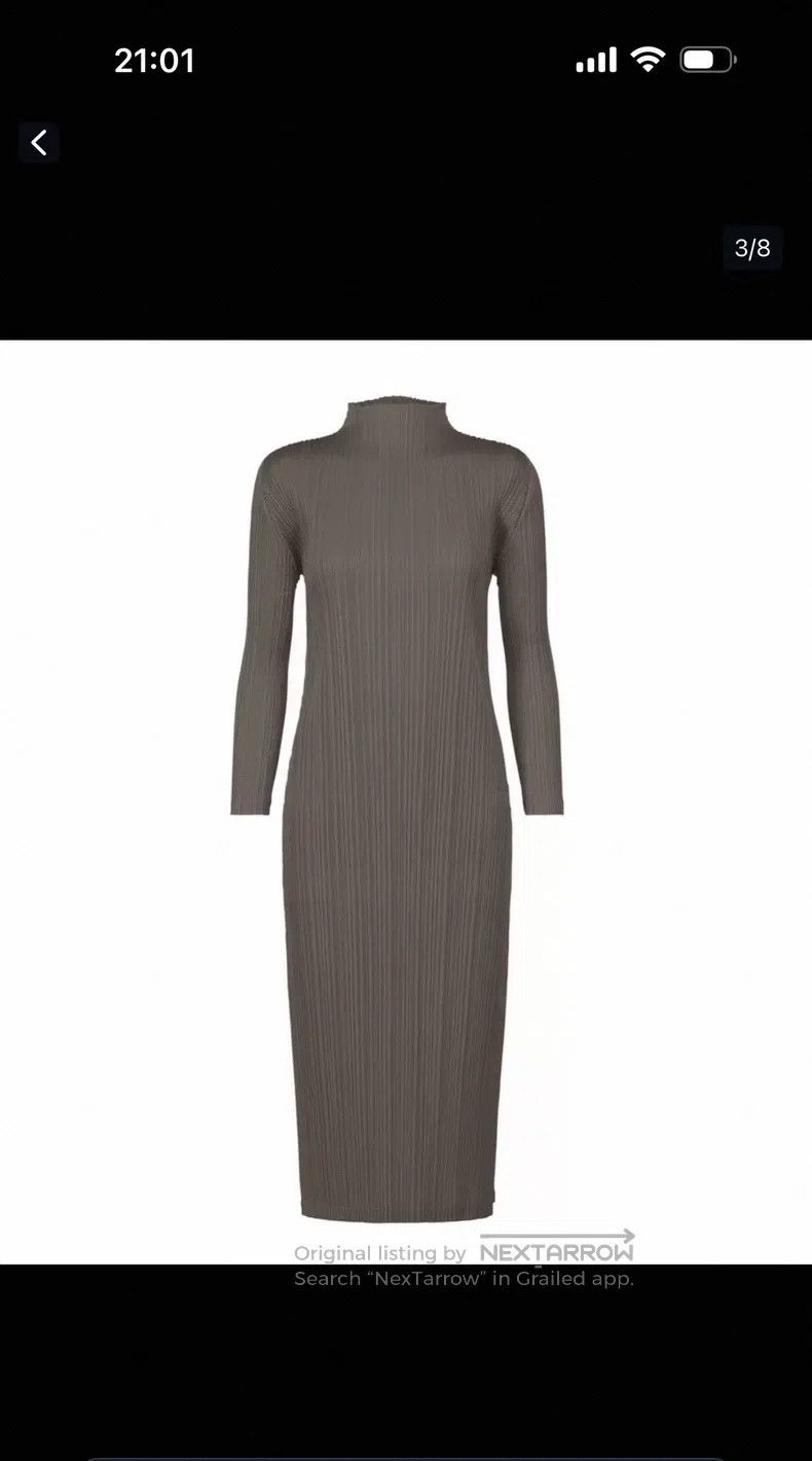 Issey Miyake Issey Miyake Black Pepper Color Dress Size XL / US 12-14 / IT 48-50 - 1 Thumbnail