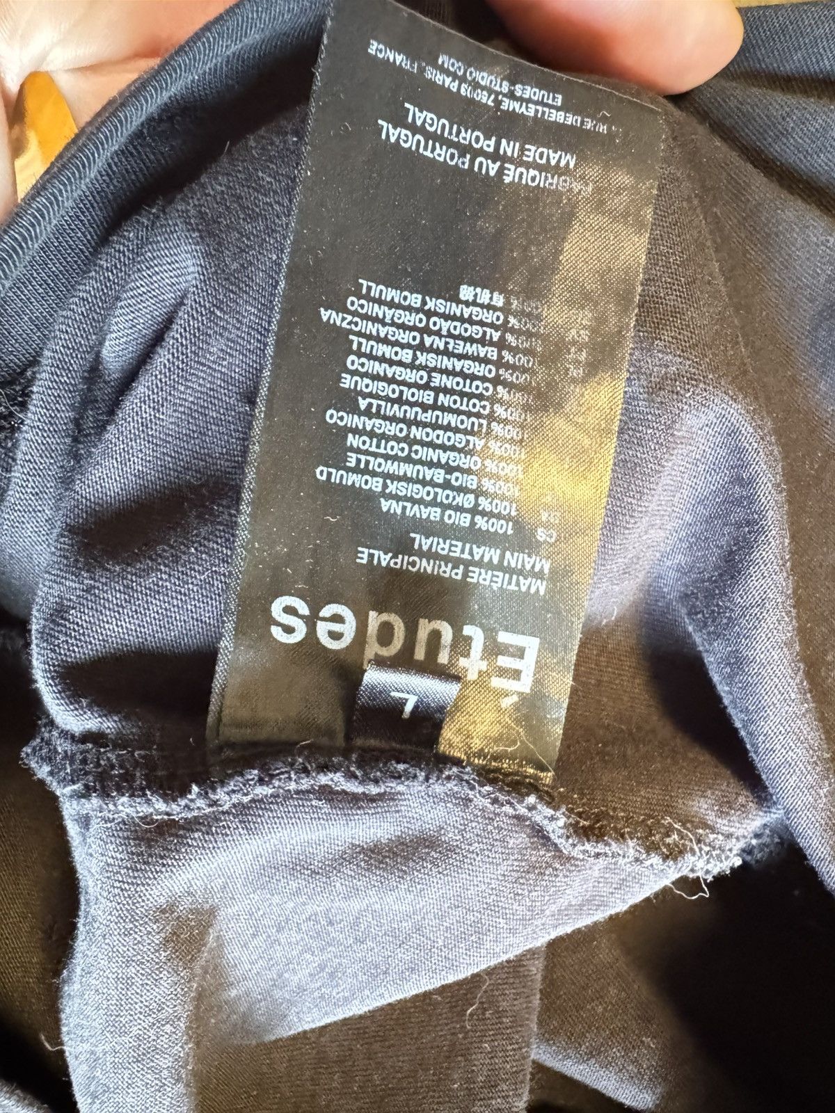 Etudes Études tee Size US XL / EU 56 / 4 - 4 Thumbnail