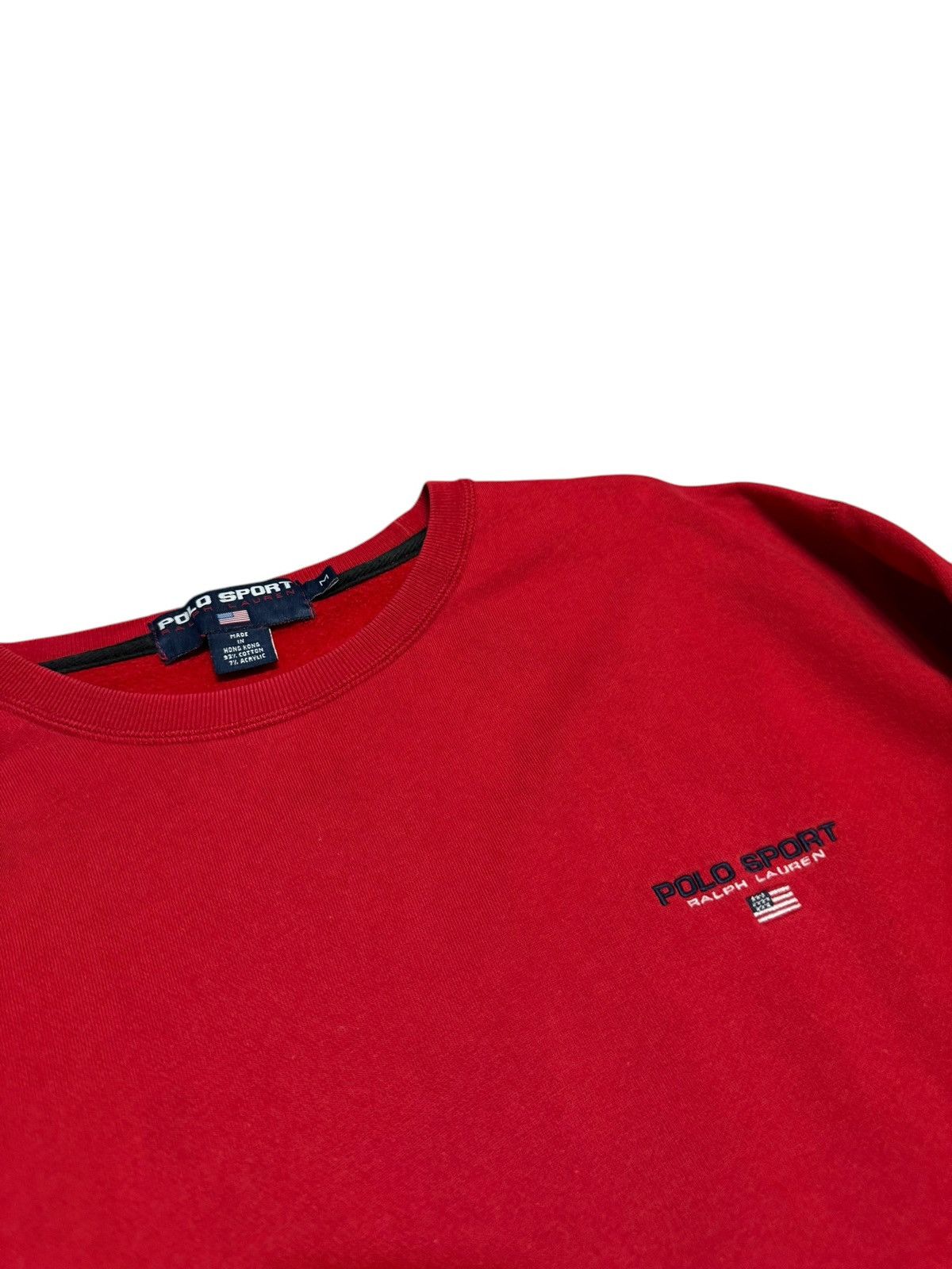 Polo Ralph Lauren Vintage Polo Sport Ralph Lauren Sweatshirt Crewneck Size US M / EU 48-50 / 2 - 2 Thumbnail