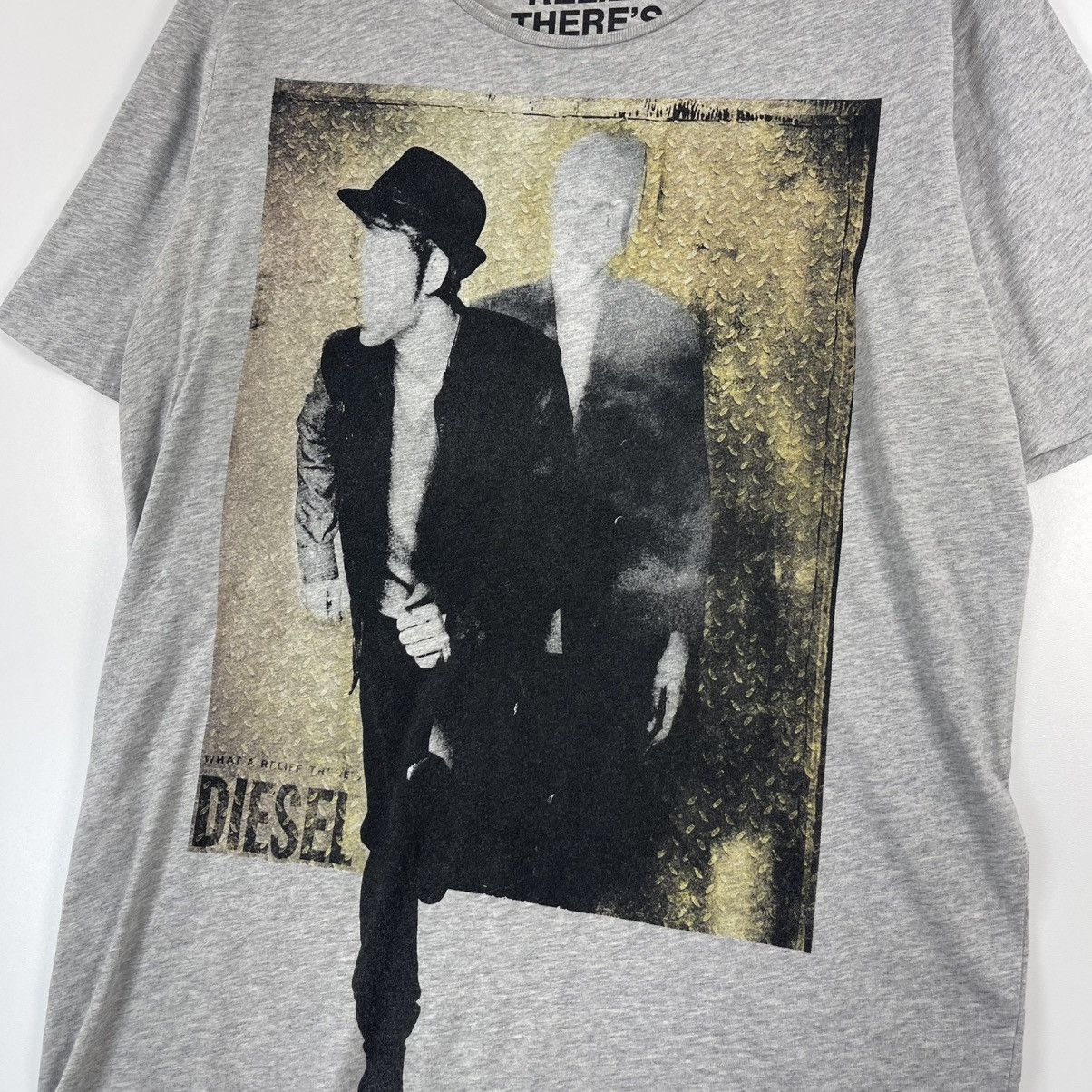 Diesel Vintage Big logo Y2K Diesel T-shirt Size US XL / EU 56 / 4 - 2 Thumbnail