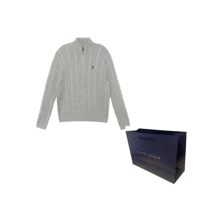 Polo Ralph Lauren Polo Ralph Lauren Men's Cable-Knit Quarter-Zip Sweater Size US XL / EU 56 / 4 - 1 Thumbnail