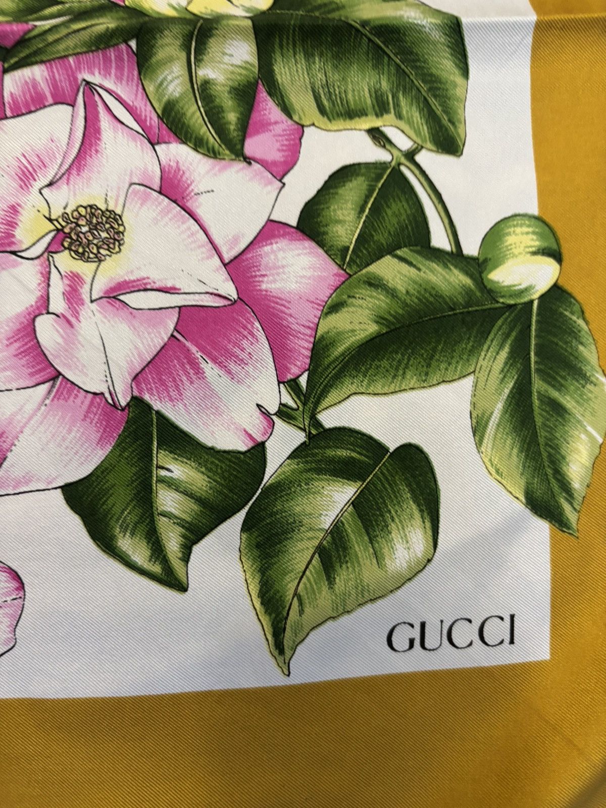 Gucci Gucci Flora GG silk scarf Size ONE SIZE - 7 Thumbnail