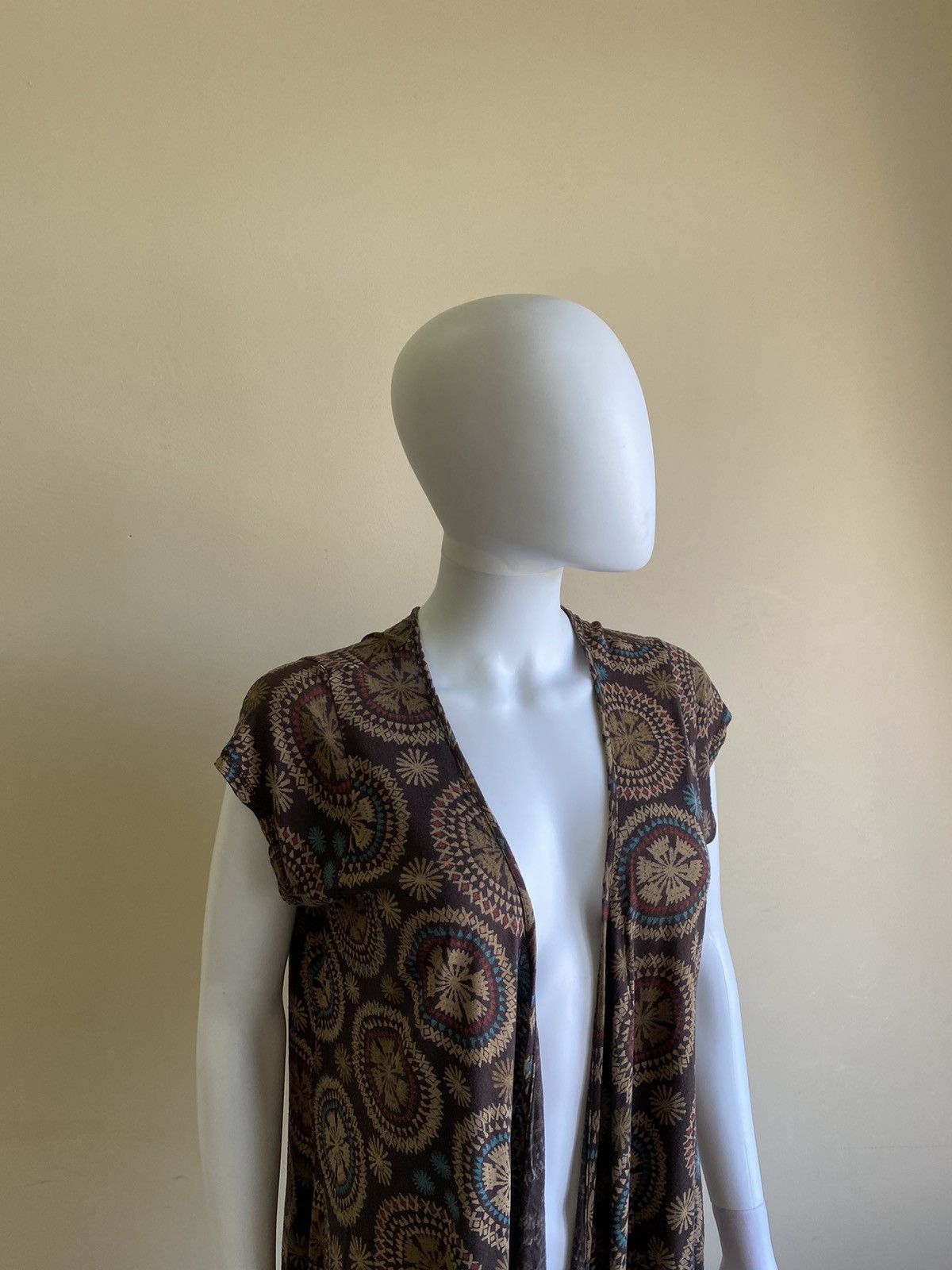 Gudrun Sjoden Gudrun Sjoden Floral Short Sleeve Knee Length Wrap Dress Size M / US 6-8 / IT 42-44 - 3 Thumbnail