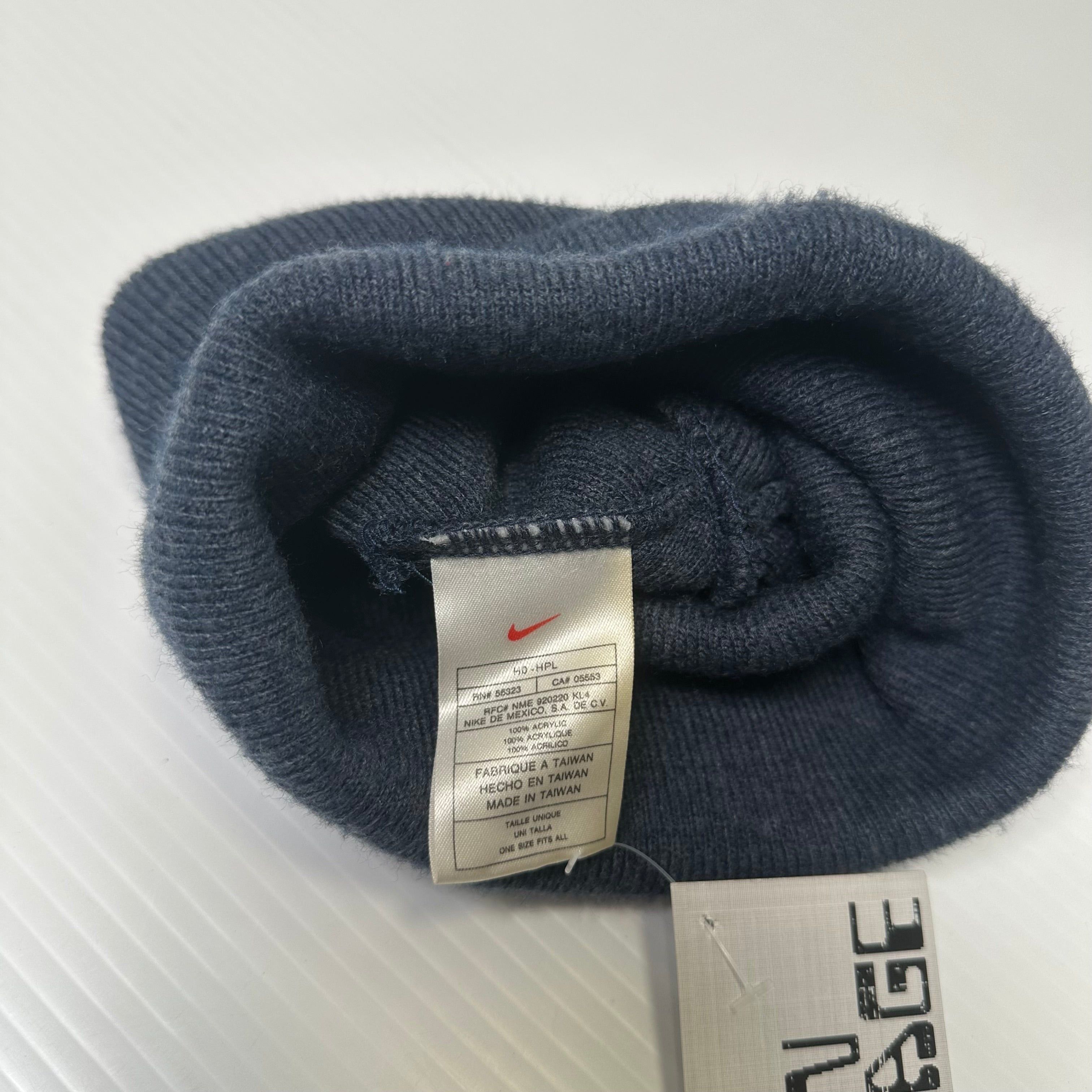 Nike Vintage Nike Mini Swoosh Beanie Size ONE SIZE - 3 Thumbnail