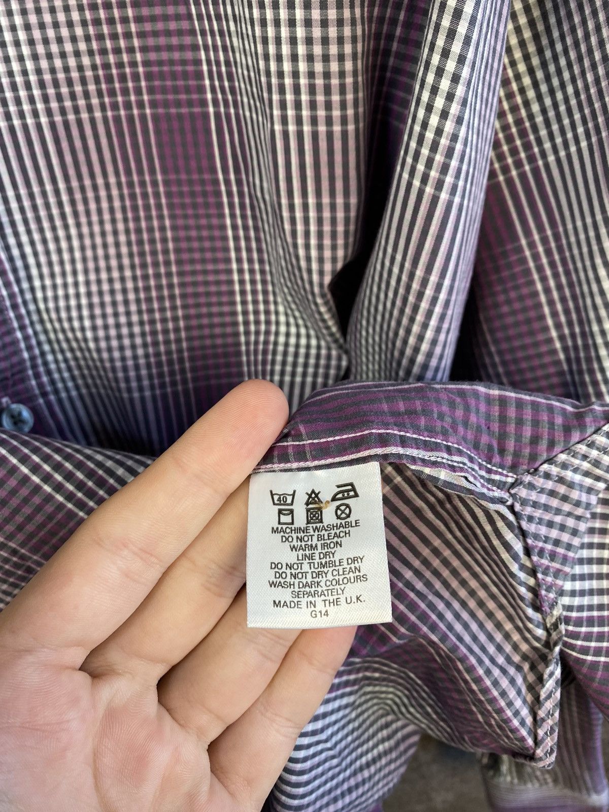 Burberry Burberry shirt button ups luxury streetwear hype quilt Size US L / EU 52-54 / 3 - 7 Thumbnail