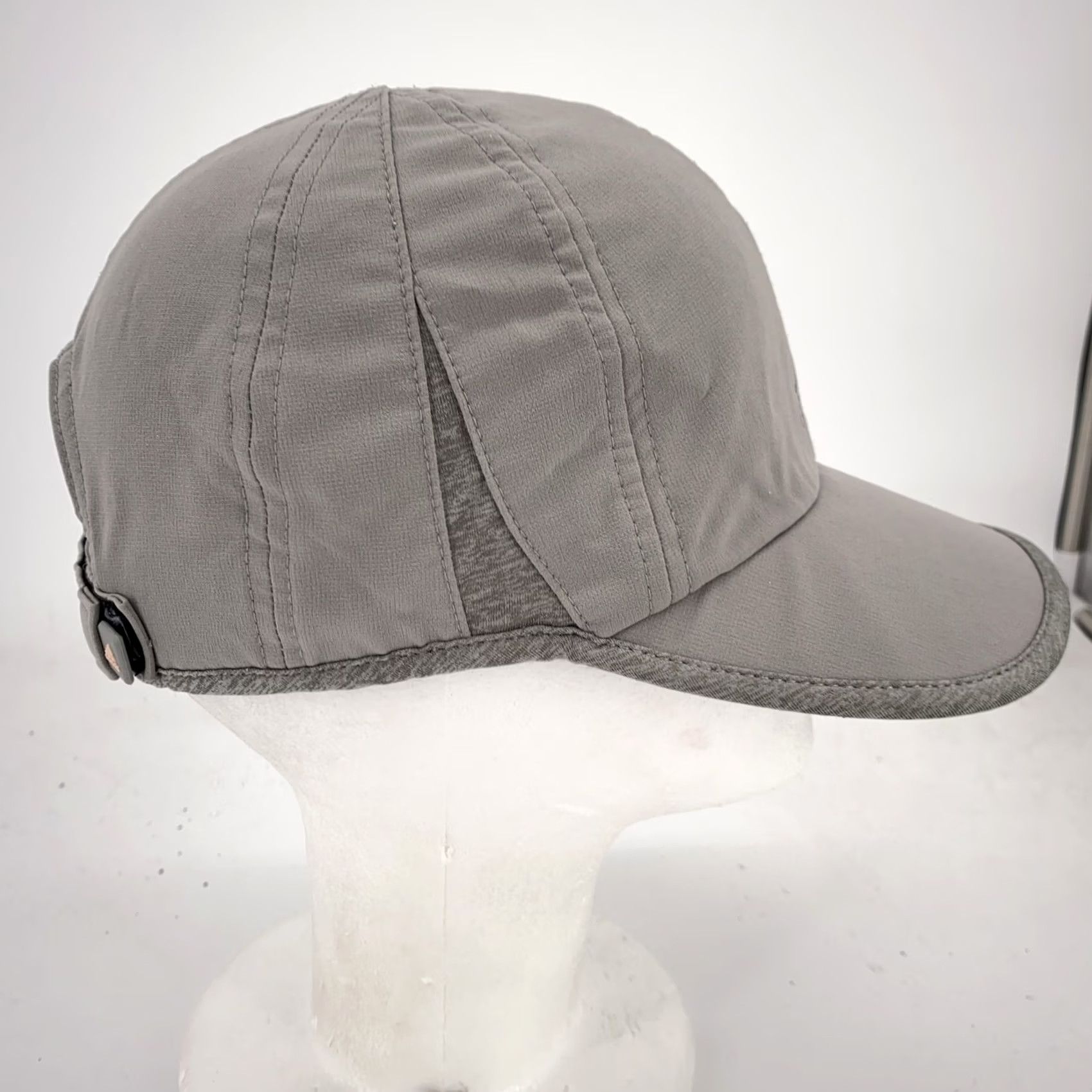 Adidas Adidas Hat Cap Strap Back Gray Climalite Lightweight Mens Baseball Cap One Size Adjustable Size ONE SIZE - 4 Thumbnail