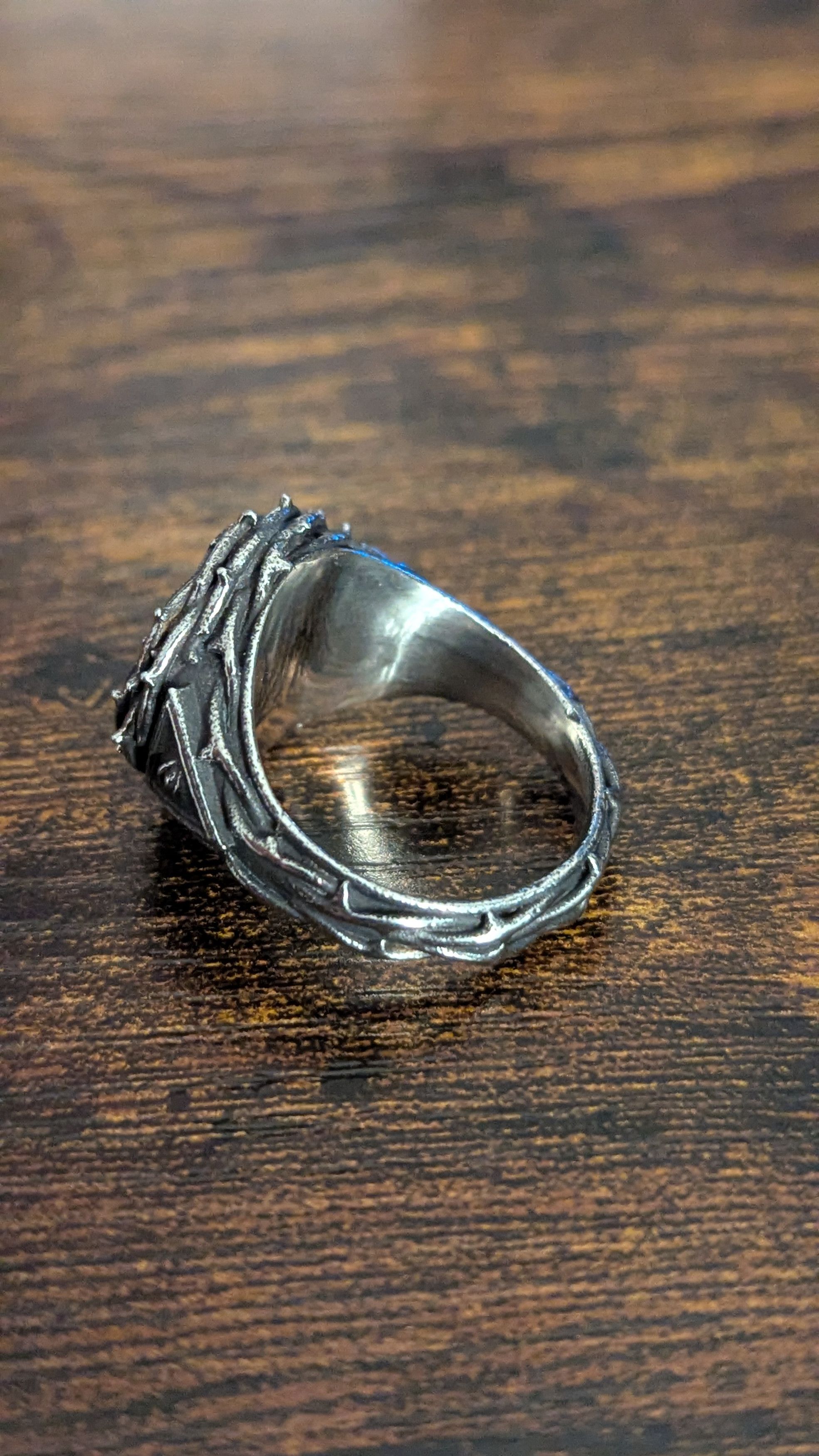 Vintage Project Comte Stainless Steel Saint Mary Ring | Grailed