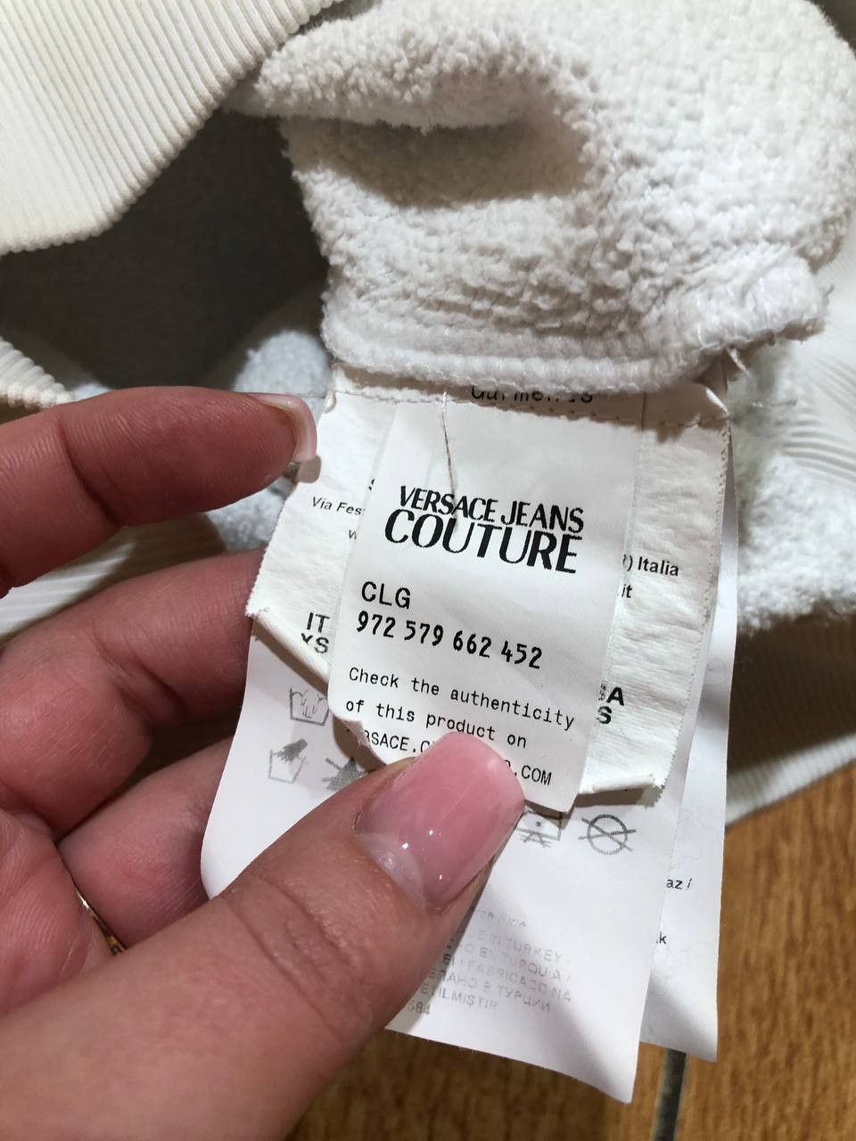 Versace Jeans Couture Versace Jeans Couture Hoodie Gold Logo Print Size US XS / EU 42 / 0 - 3 Thumbnail